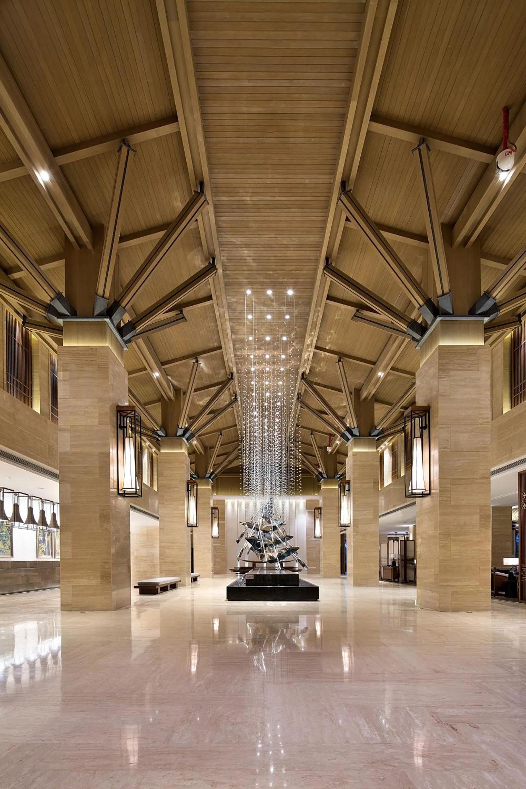 Lobby or reception in Wyndham Grand Plaza Royale Wenchang