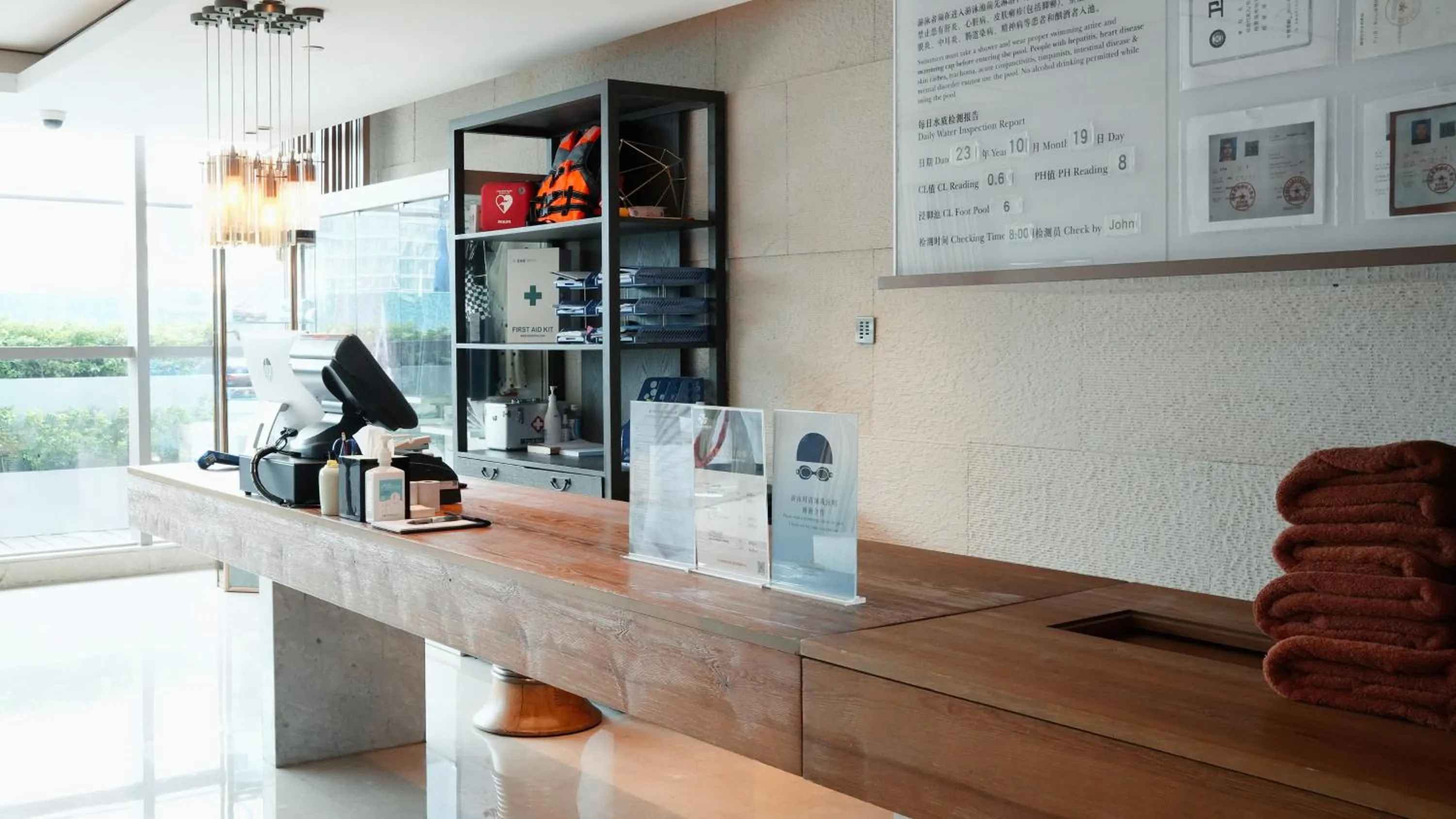 Fitness centre/facilities in InterContinental Xiamen by IHG