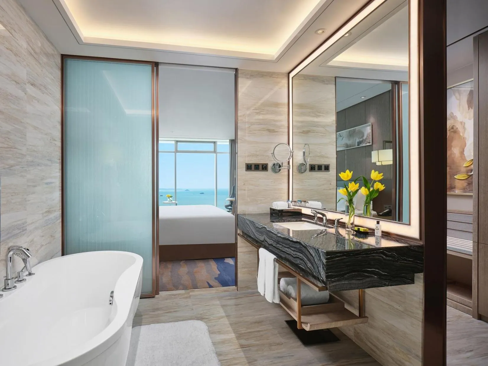 Bathroom in InterContinental Xiamen by IHG