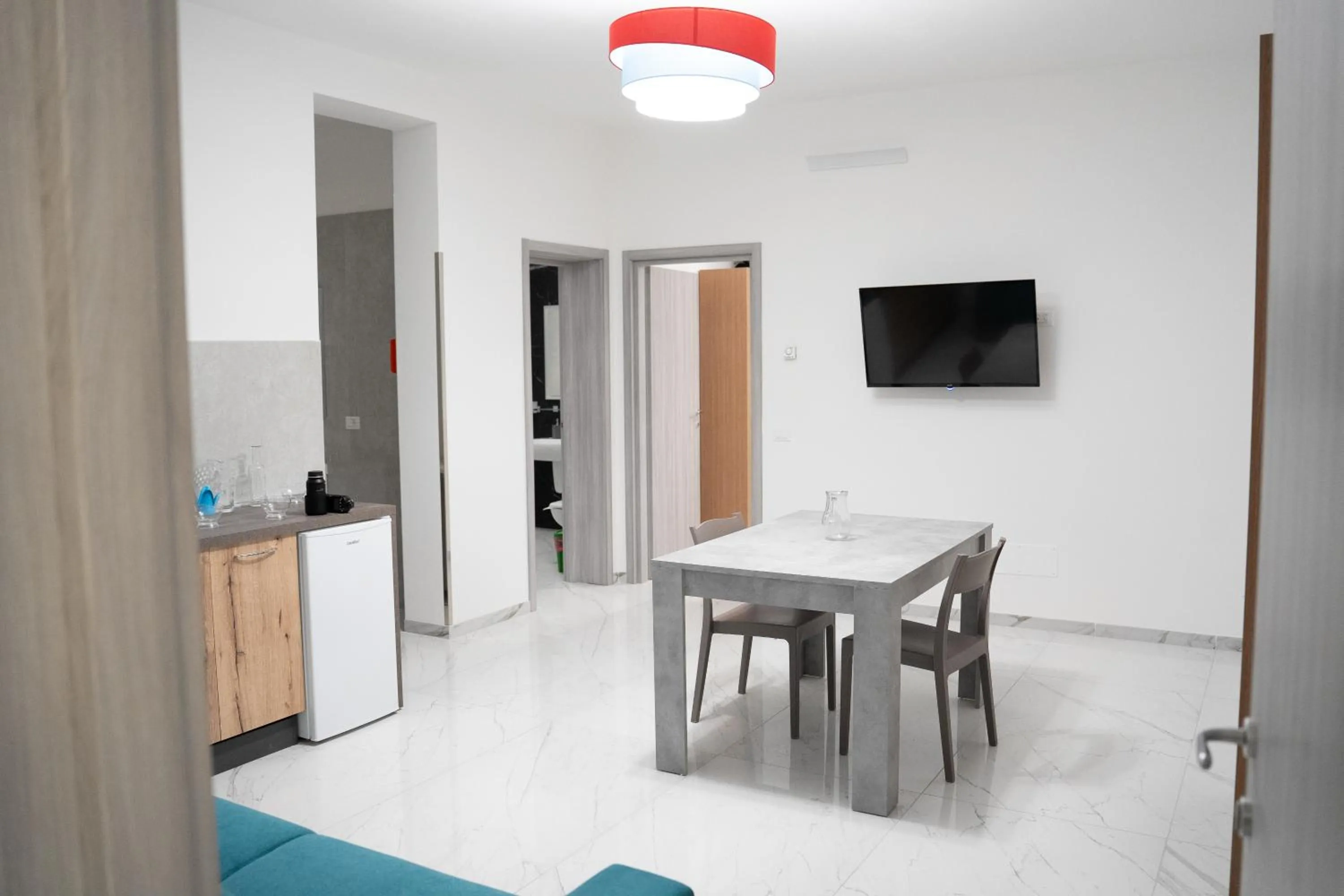 Kitchen or kitchenette in San Cataldo Hotel