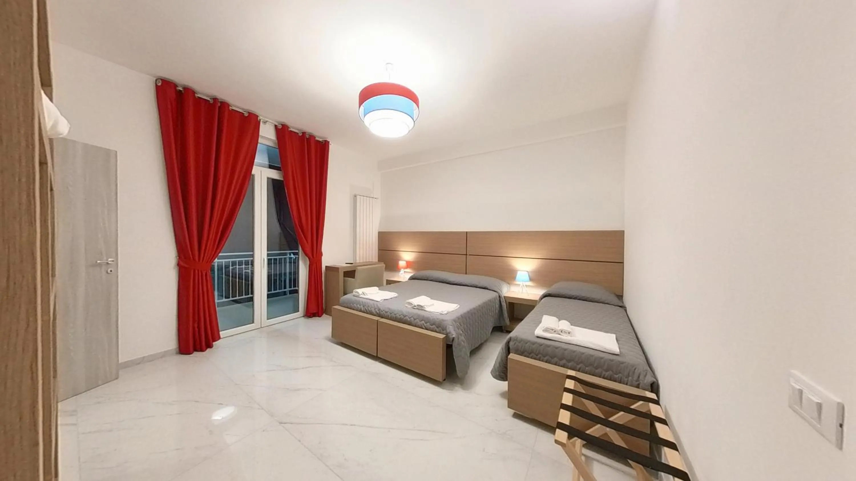 Bed in San Cataldo Hotel