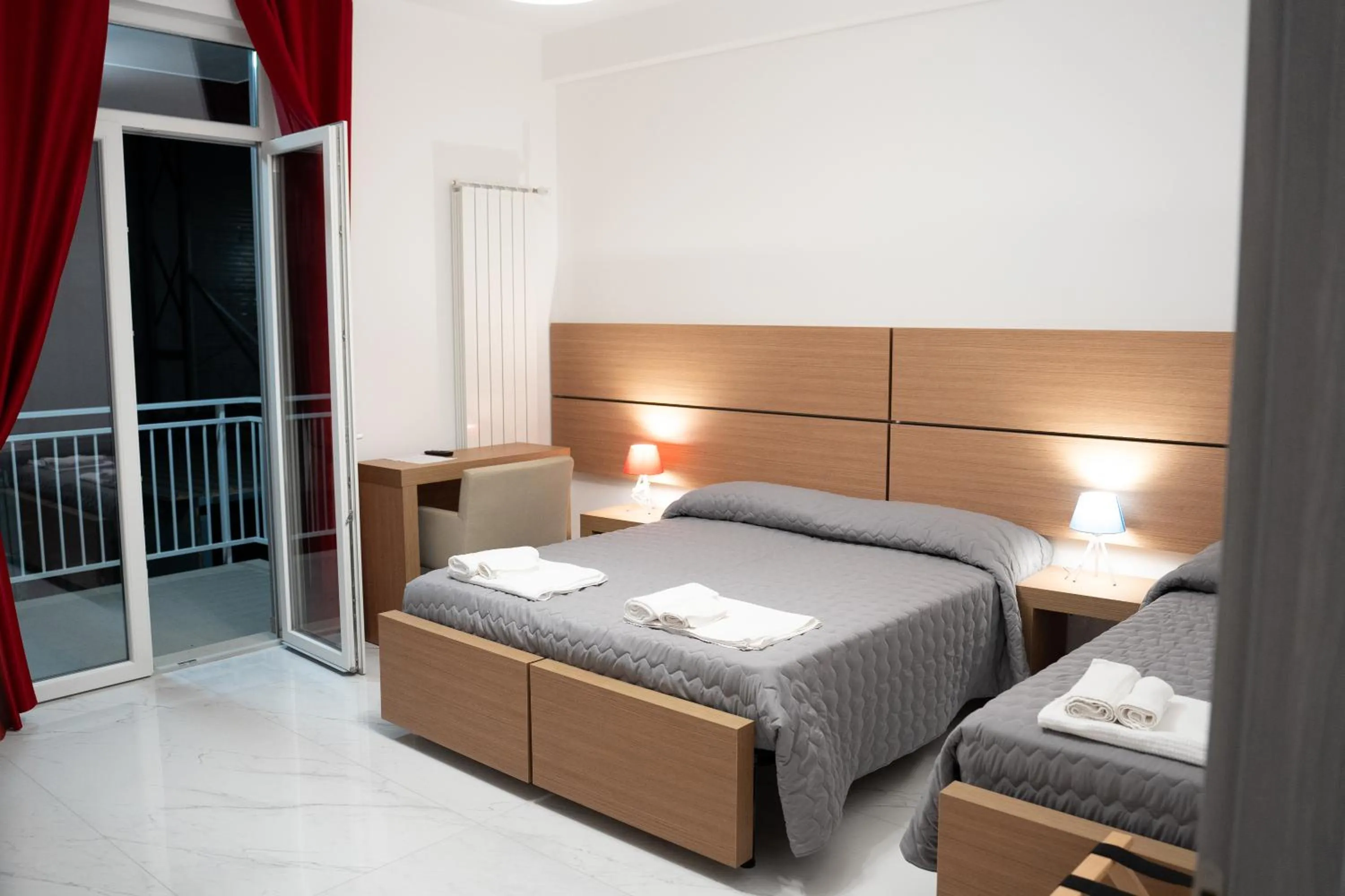 Bed in San Cataldo Hotel