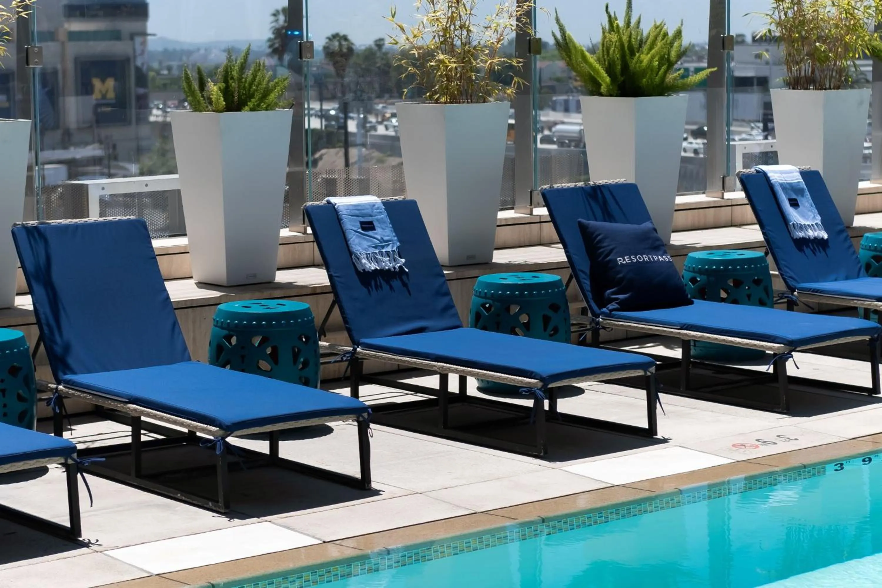 Swimming pool in Hotel Indigo Los Angeles Downtown by IHG