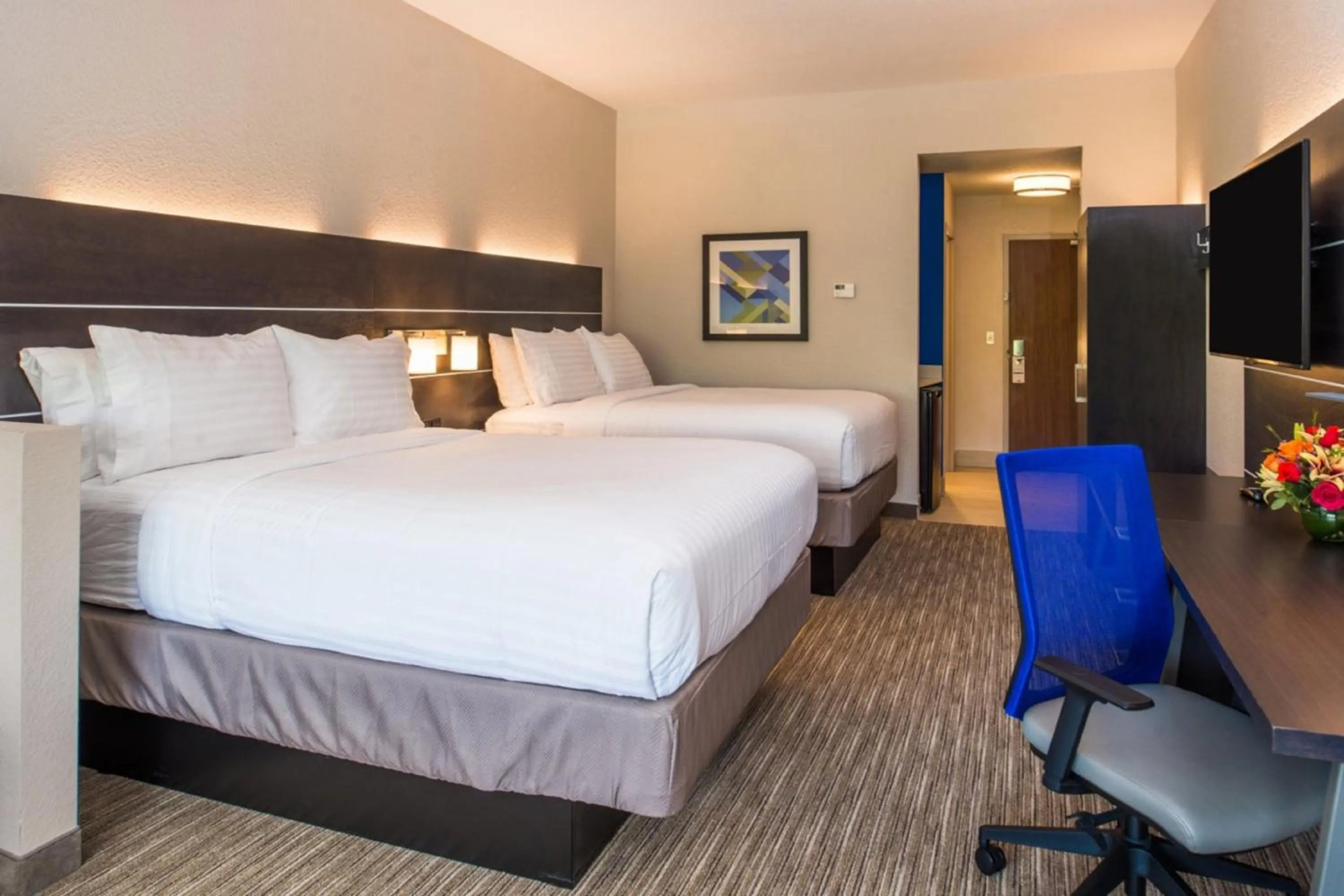 Photo of the whole room, Bed in Holiday Inn Express & Suites - Tampa North - Wesley Chapel by IHG