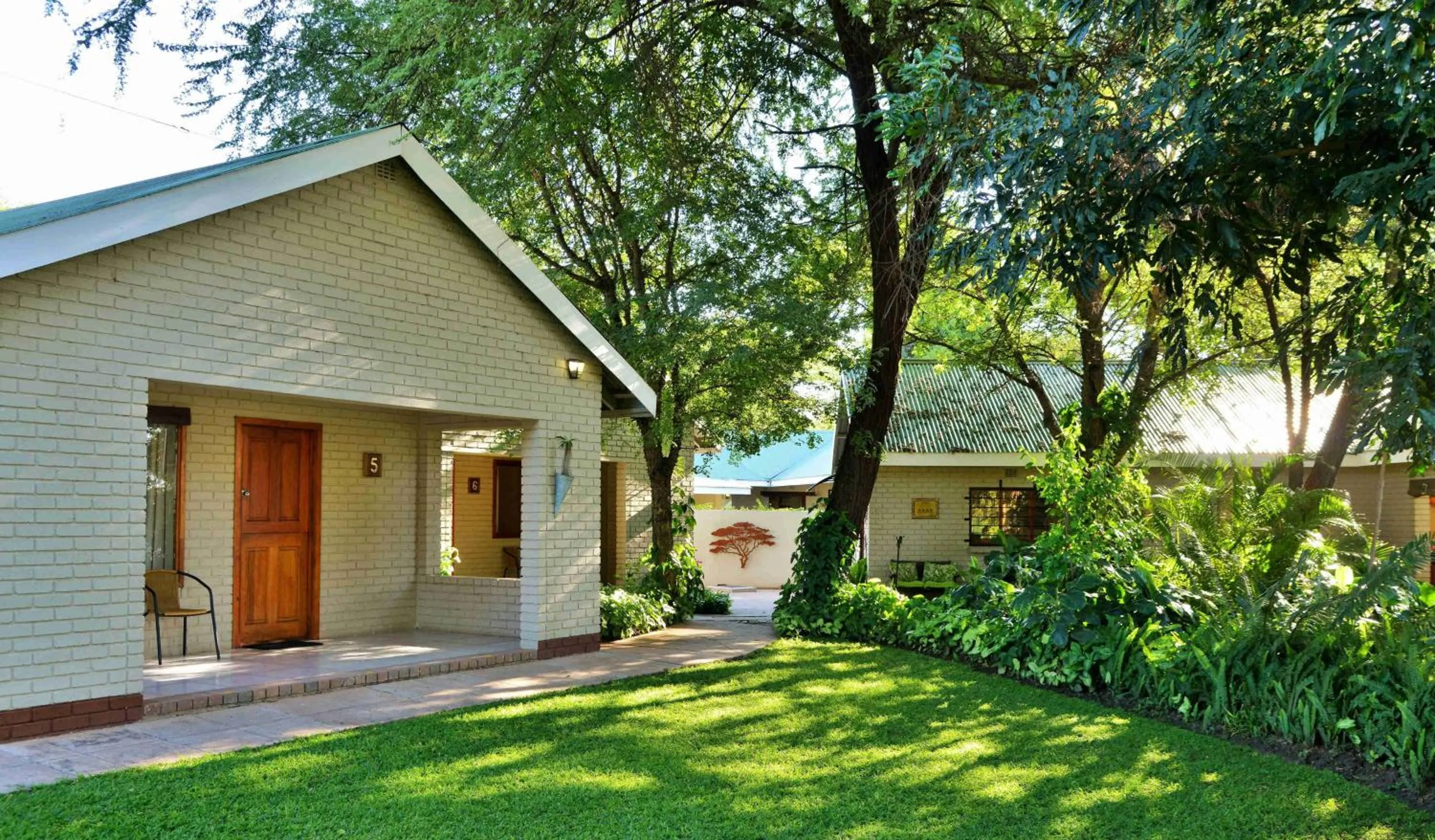 Facade/entrance in River View Lodge