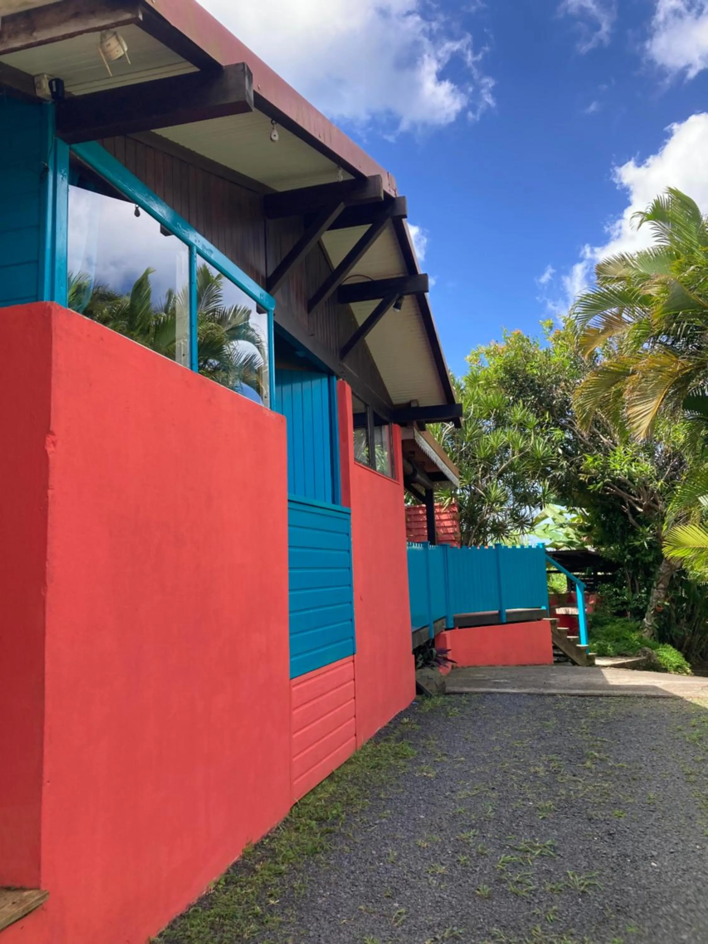Facade/entrance in Piton Bungalows Ecolodges