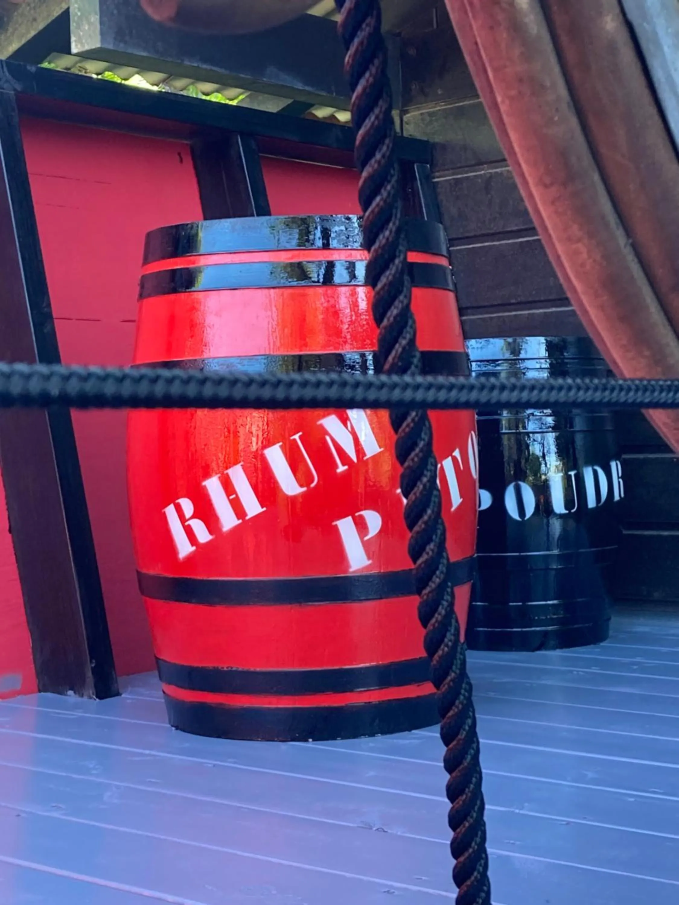 Patio in Piton Bungalows Ecolodges