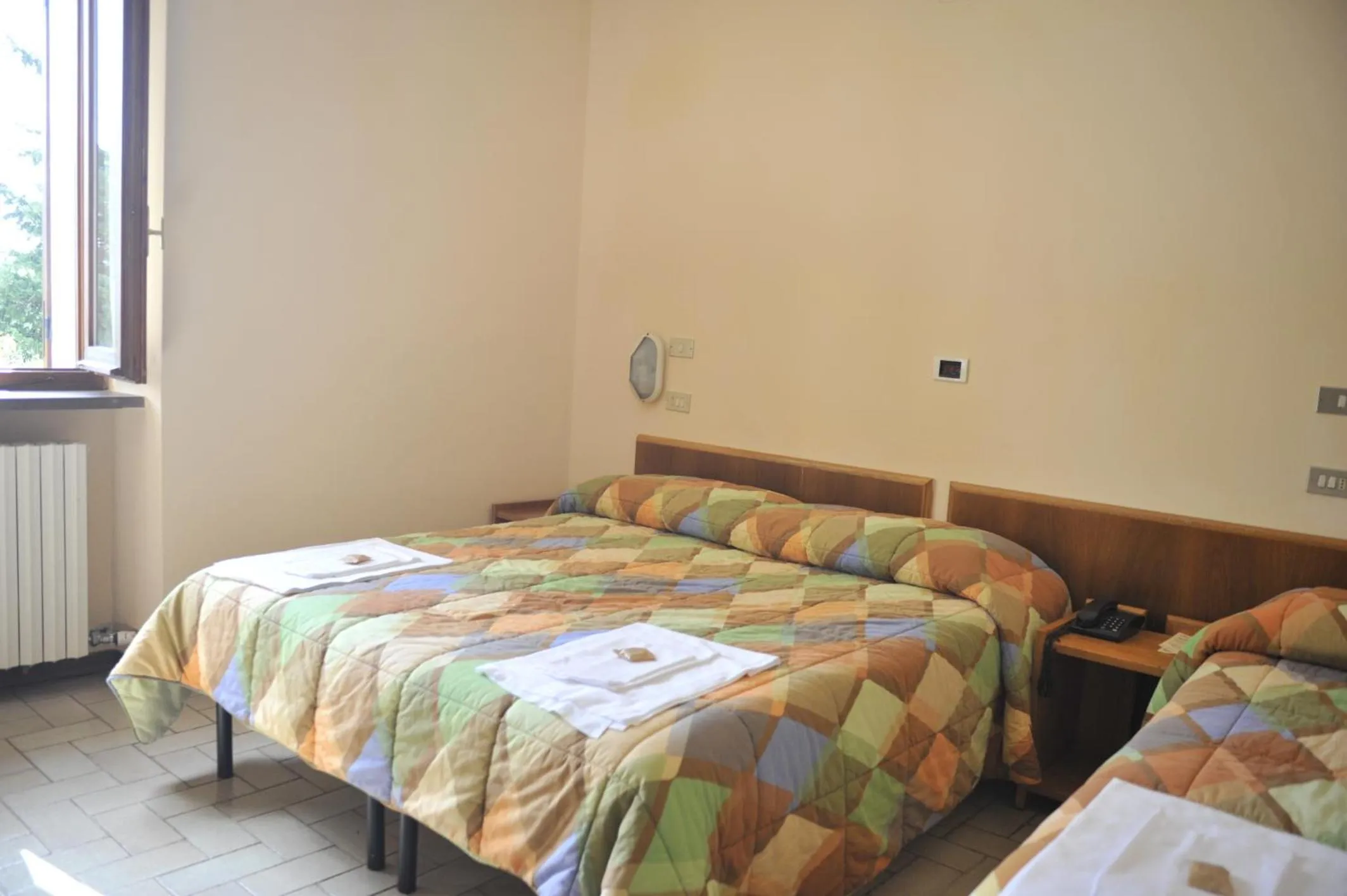 Bed in Hotel Fontemaggio