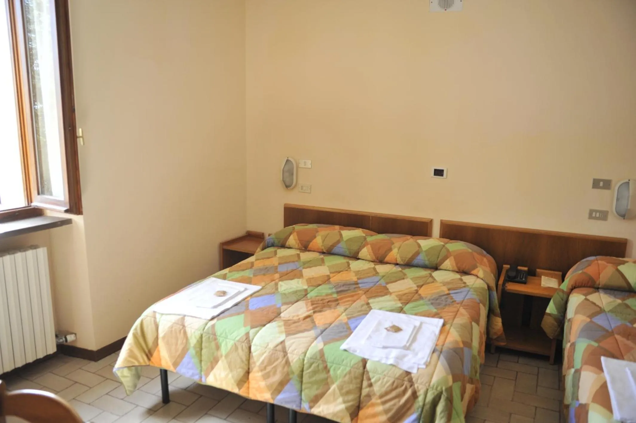 Bed in Hotel Fontemaggio