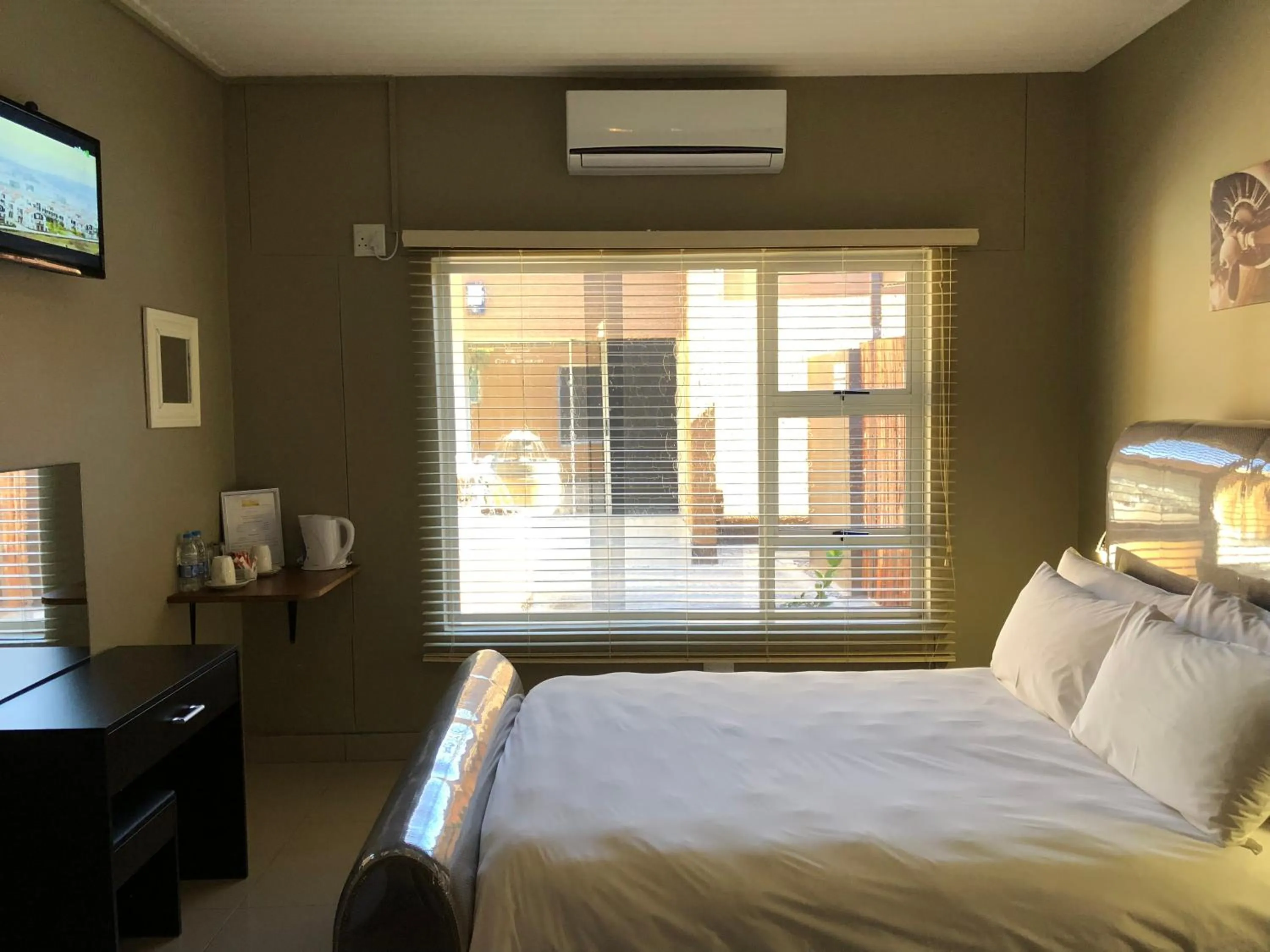 Bed in City Lodge Etosha