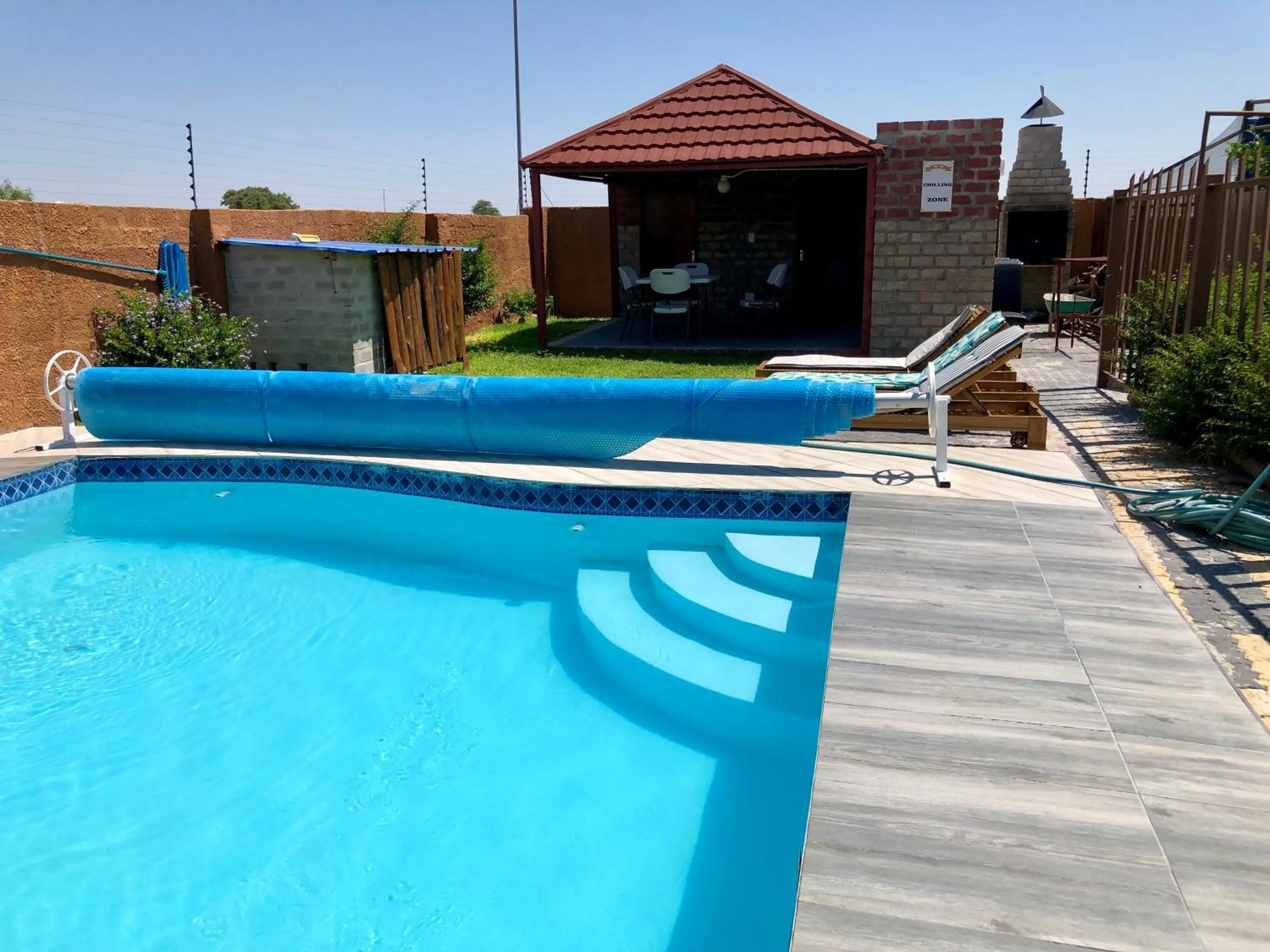 Swimming pool in City Lodge Etosha