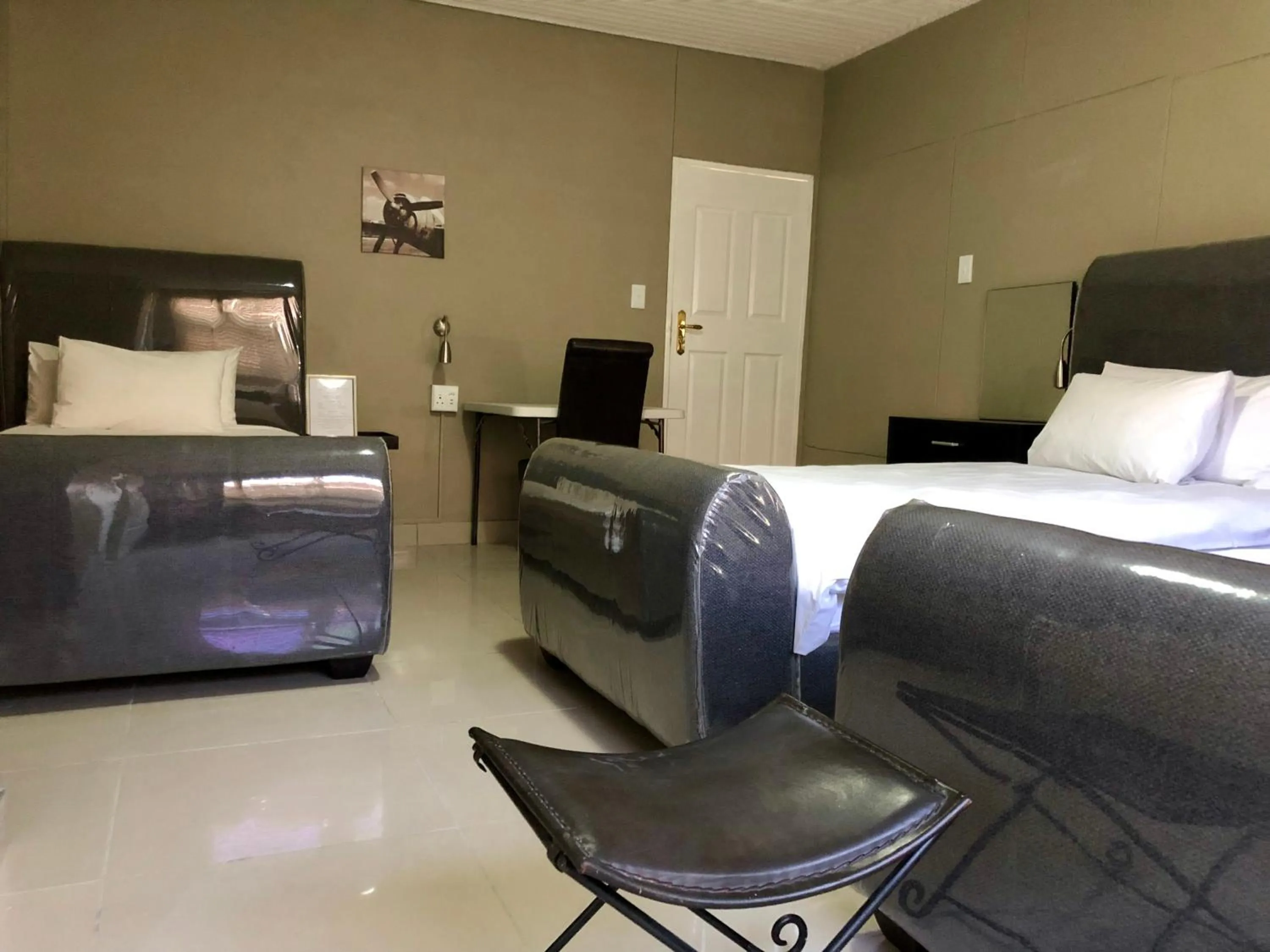 Bed in City Lodge Etosha