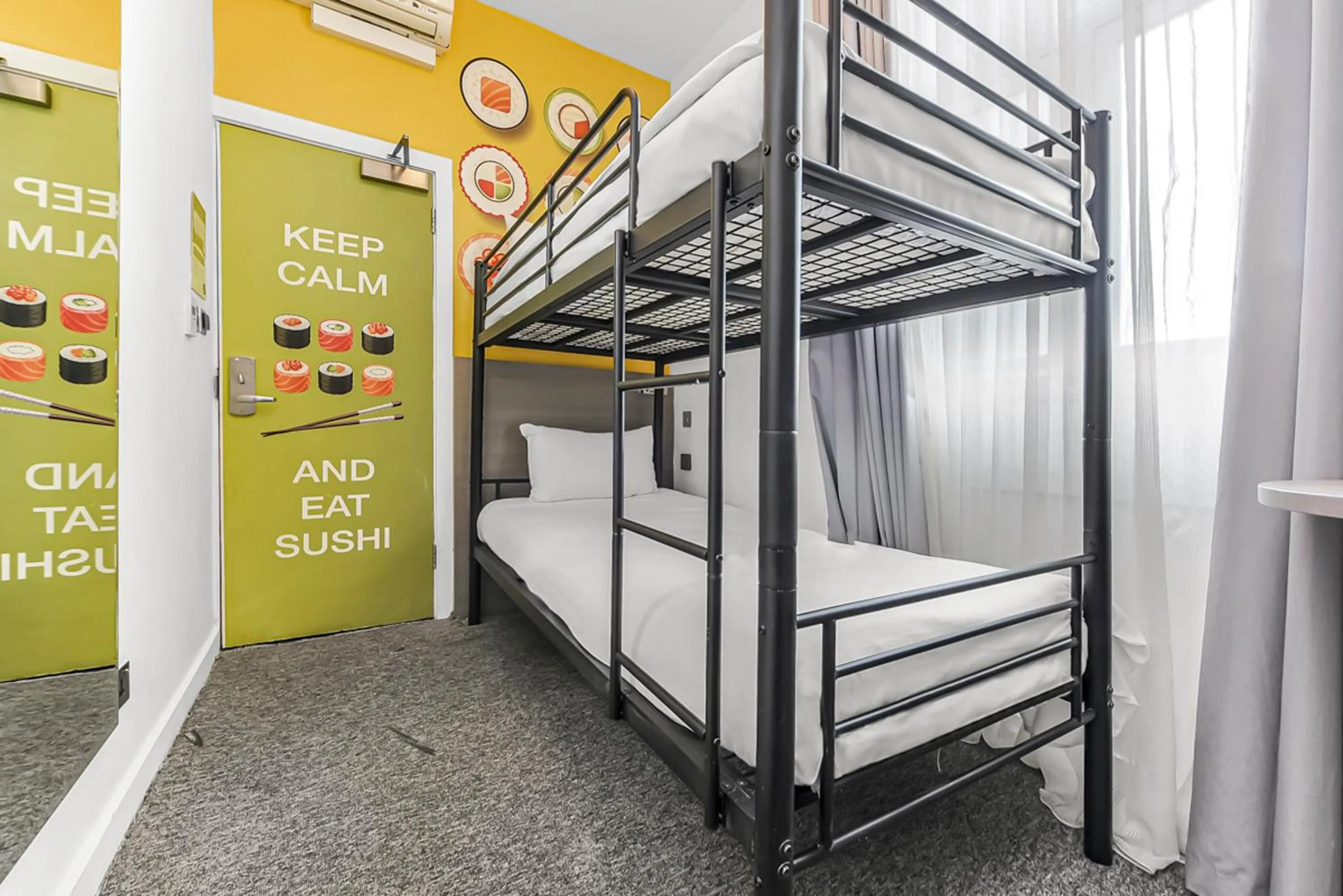 bunk bed, Bed in Heeton Concept Hotel - Kensington London
