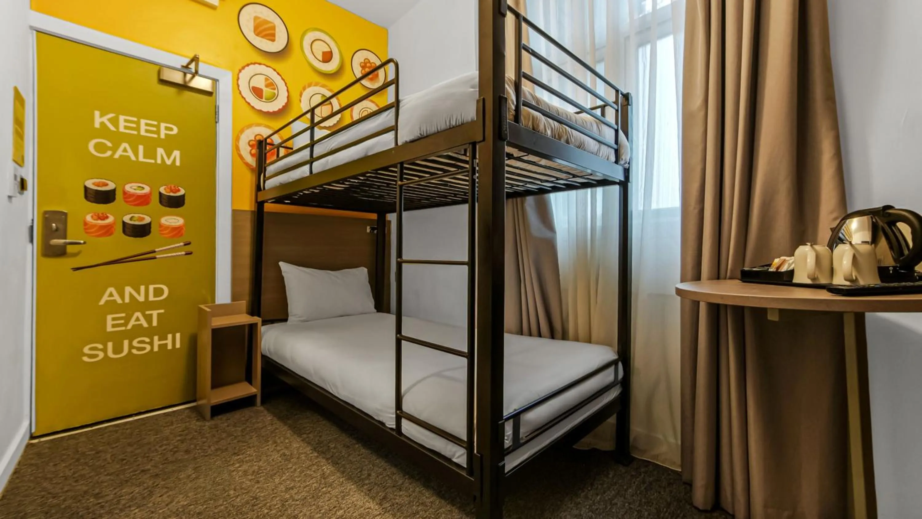 Bed in Heeton Concept Hotel - Kensington London