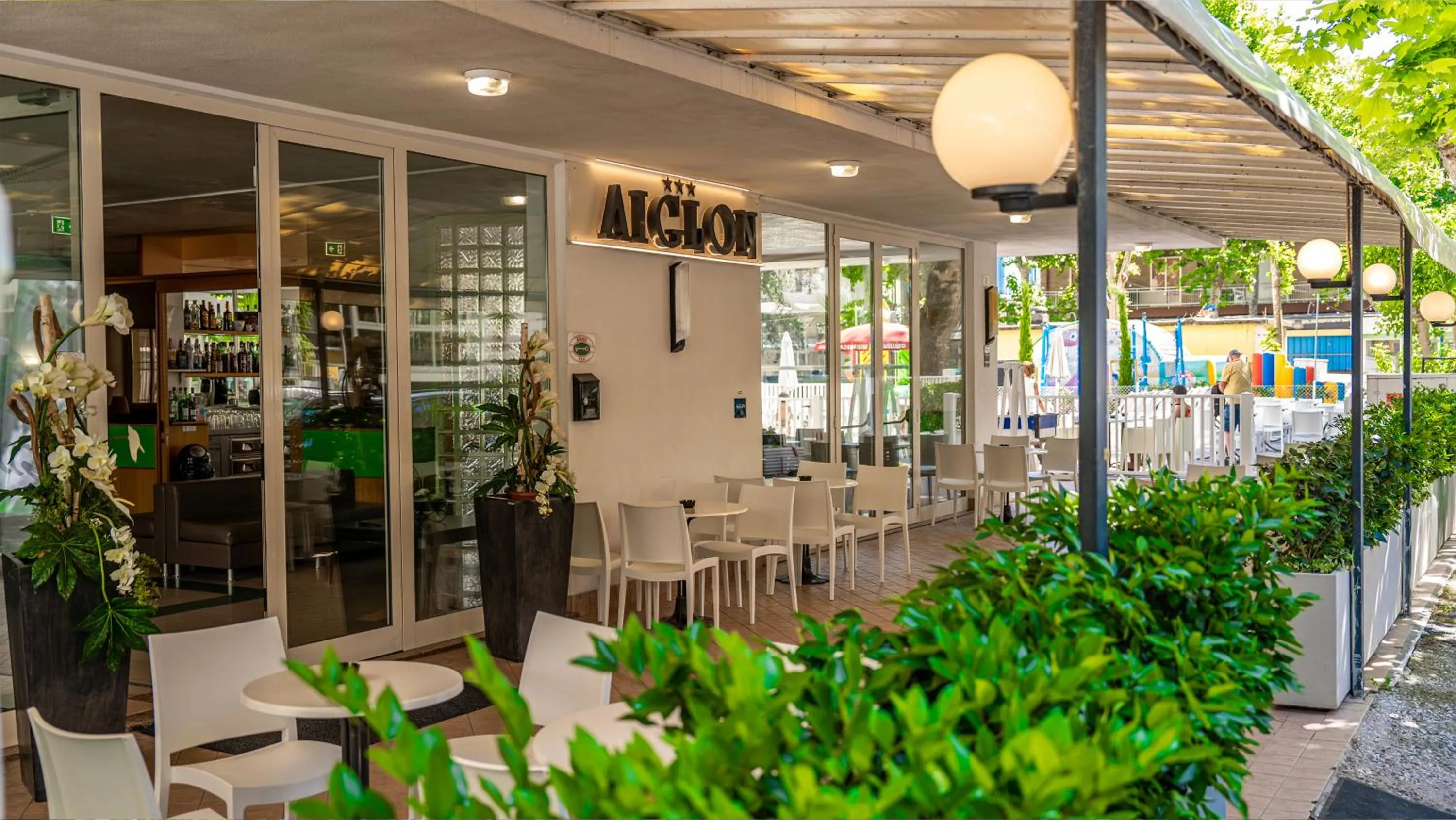 Property building in Hotel Aiglon