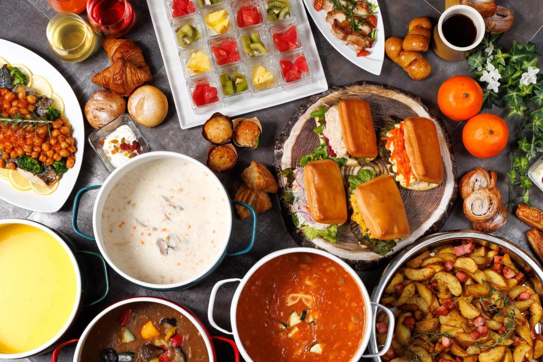 Breakfast in Hotel Grand Tiara Minaminagoya