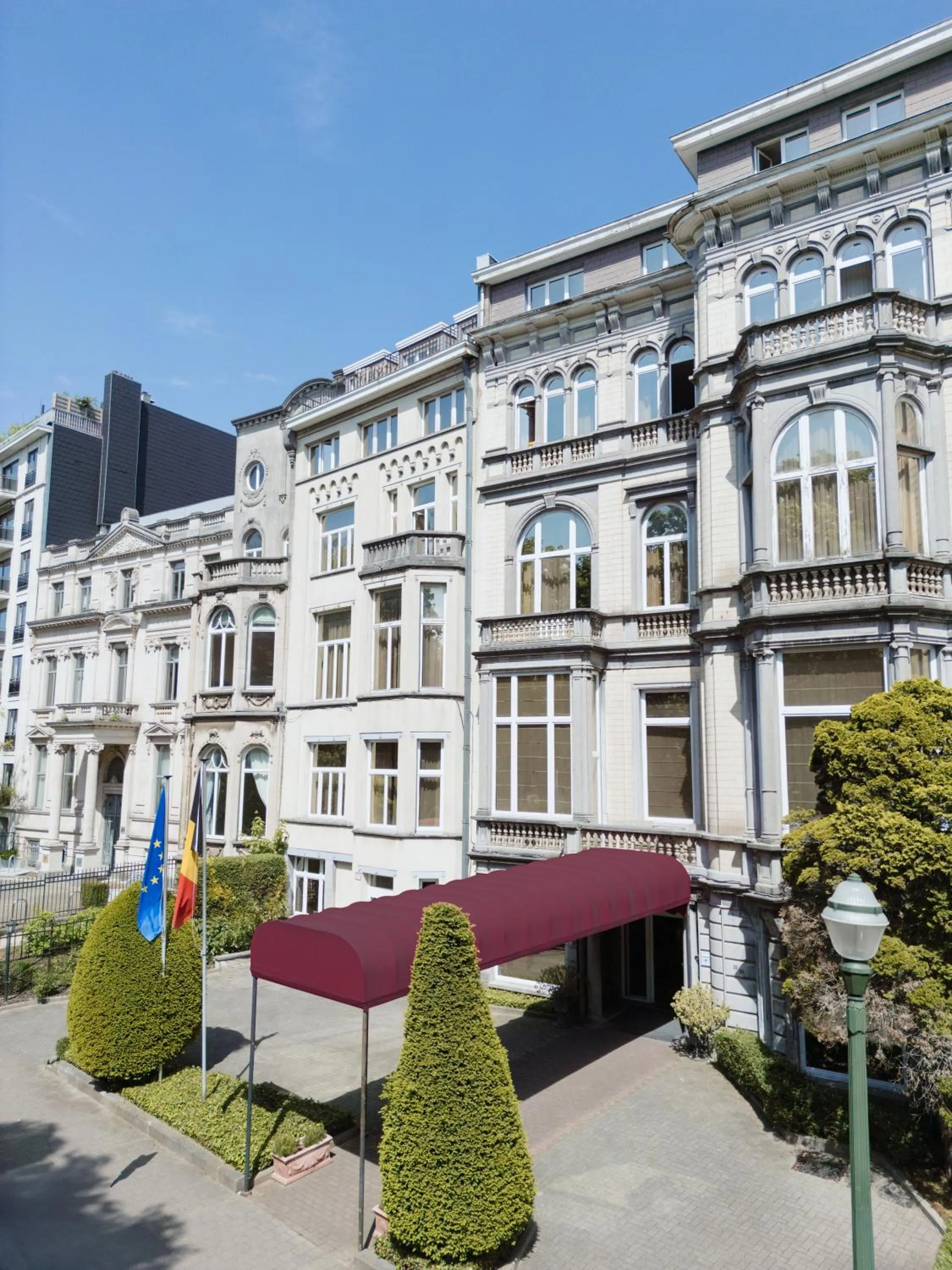 Facade/entrance in Park Hotel Brussels