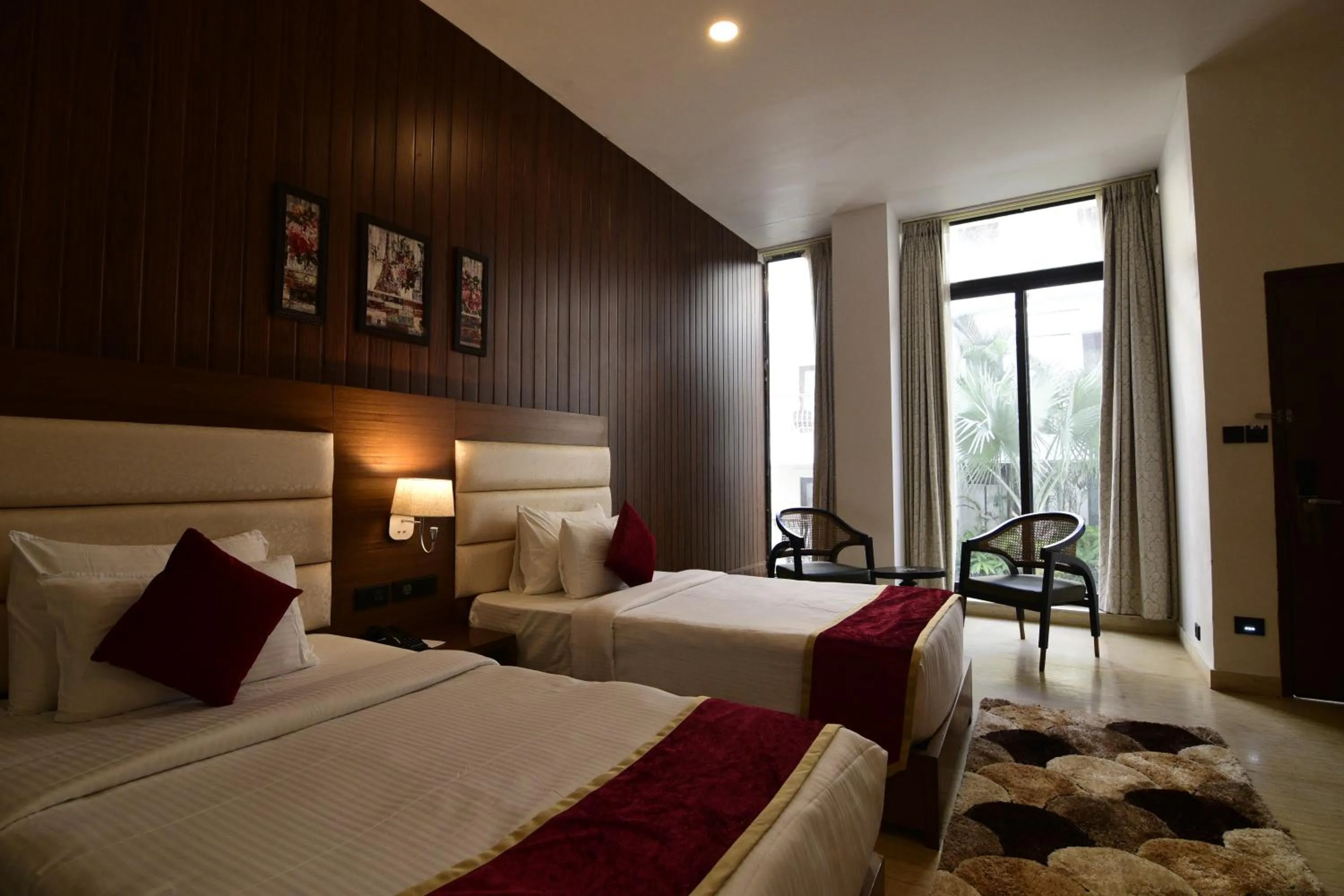 Bed in Park Regis Goa
