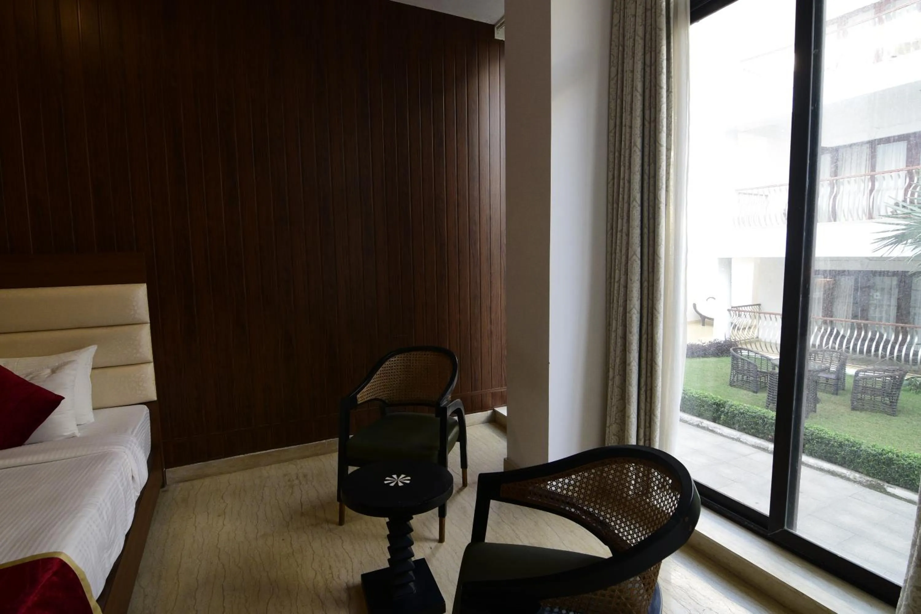 Seating area in Park Regis Goa