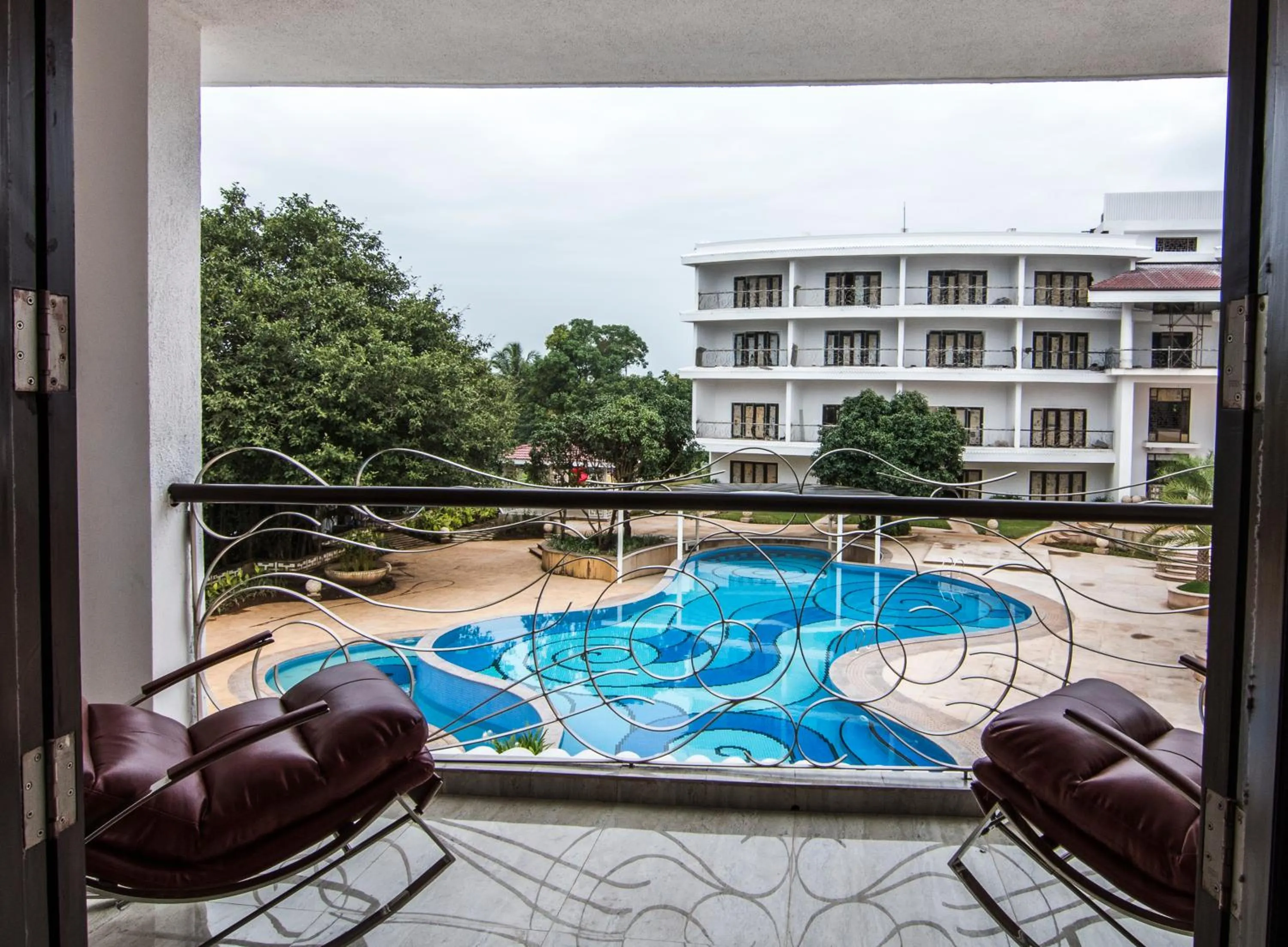 Pool view in Park Regis Goa