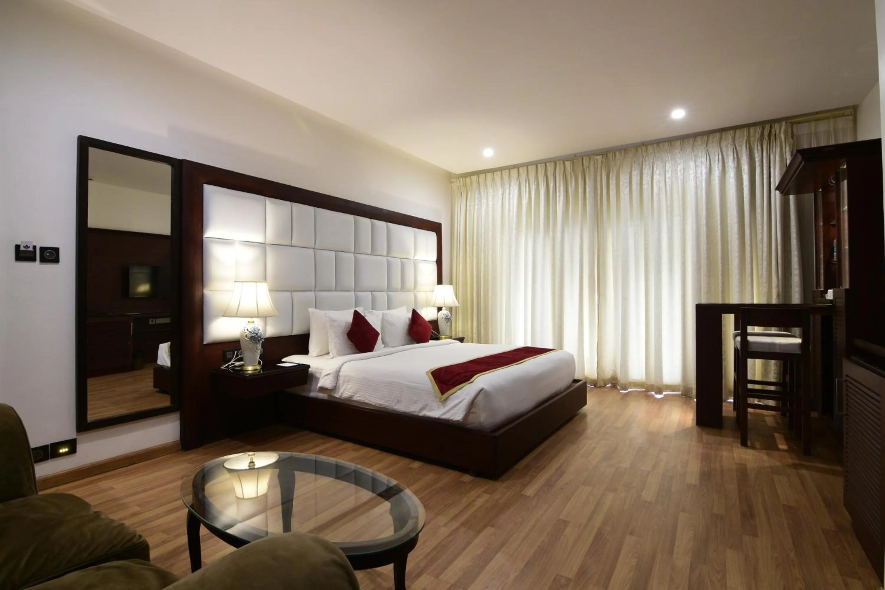 Bed in Park Regis Goa