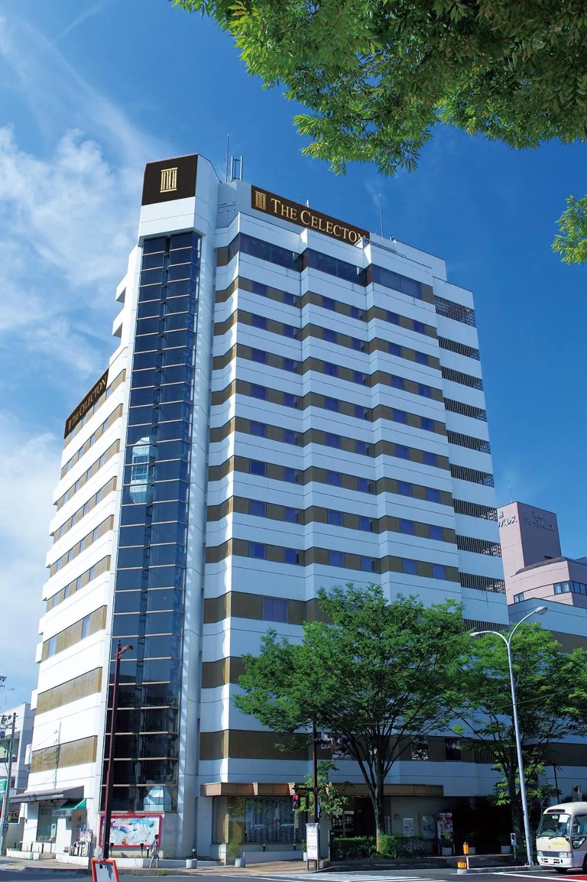 Facade/entrance in The Celecton Fukushima