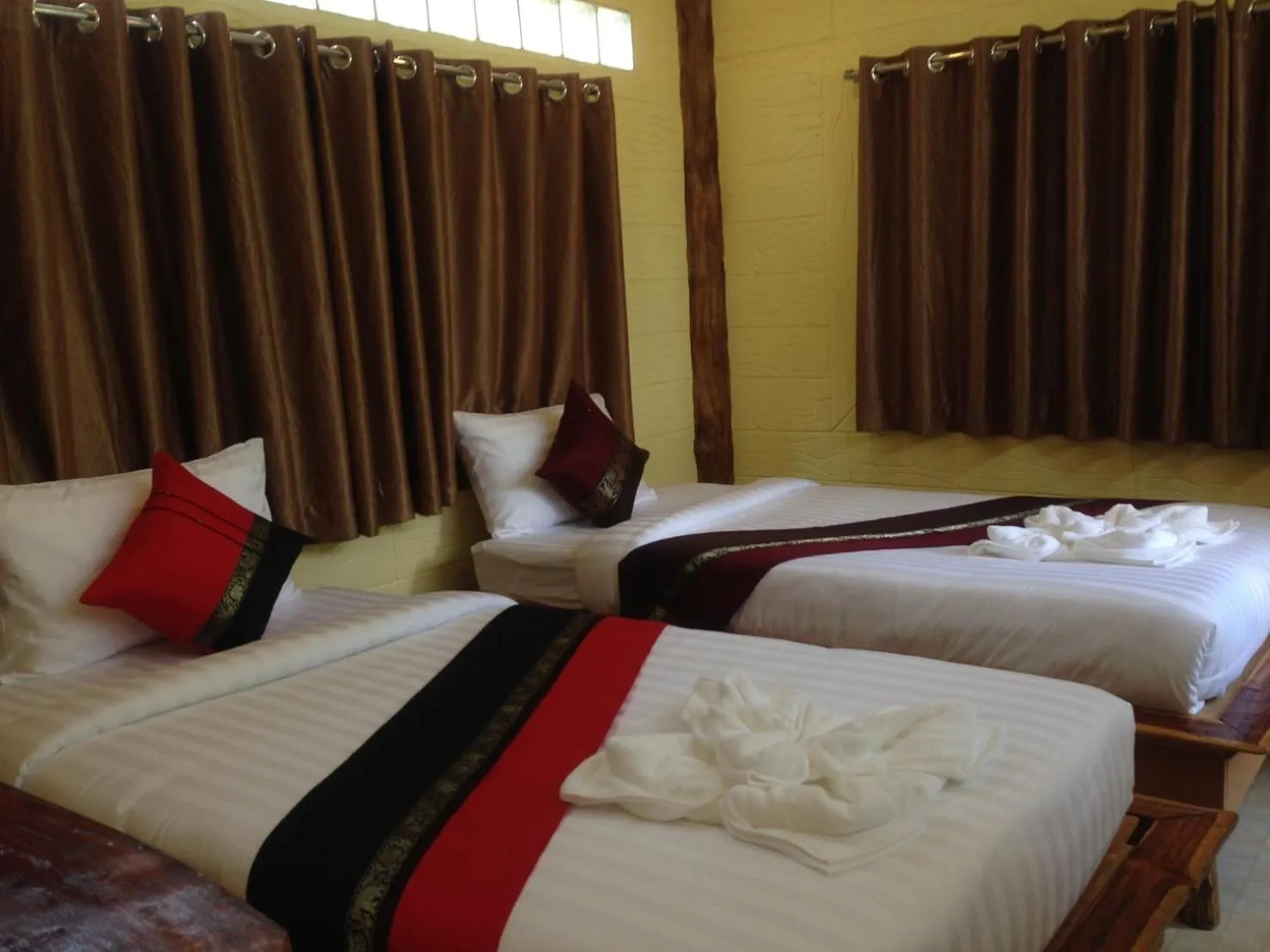 Bed in Treasure Inn Khaoyai