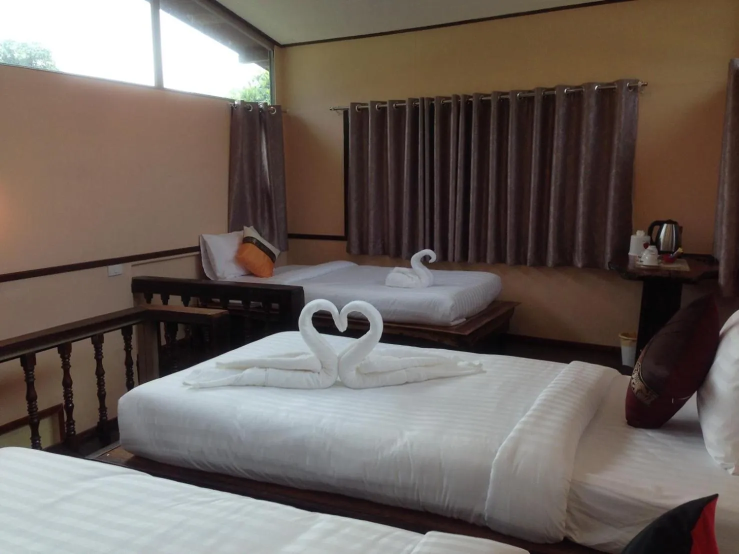 Bed in Treasure Inn Khaoyai