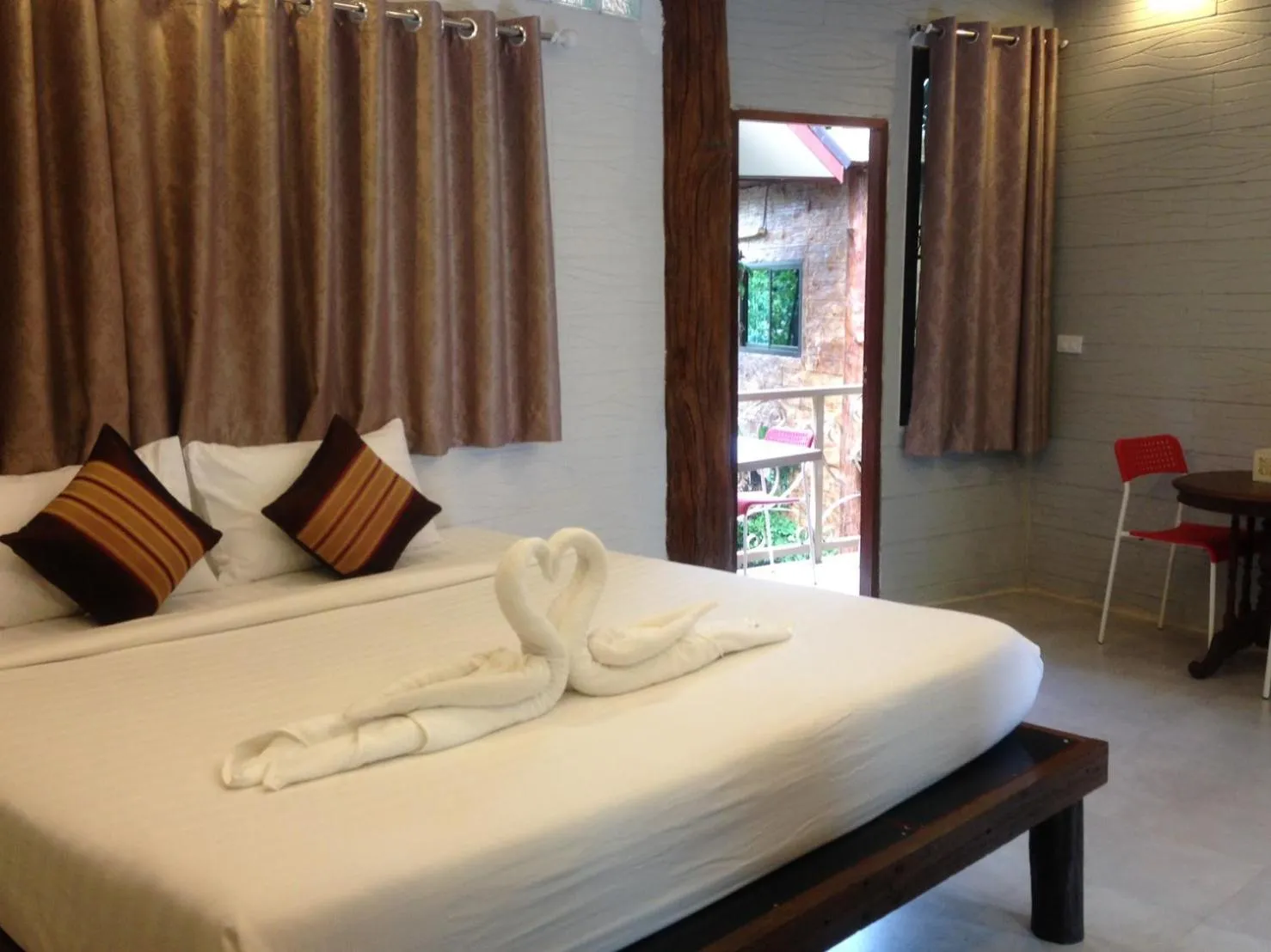 Bed in Treasure Inn Khaoyai