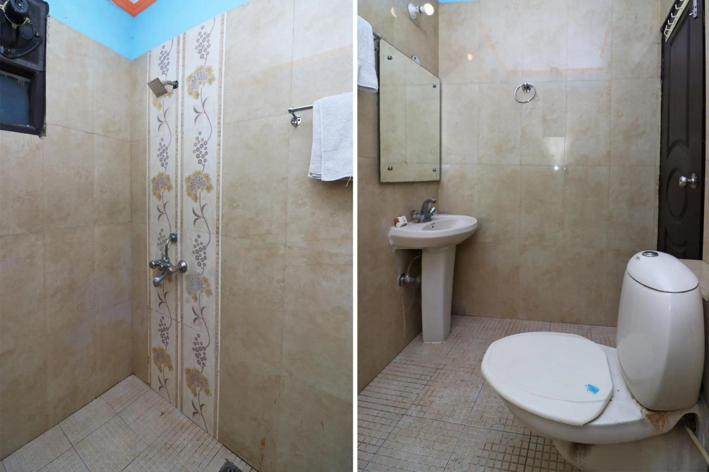 Bathroom in Hotel O Aura Palace Deluxe