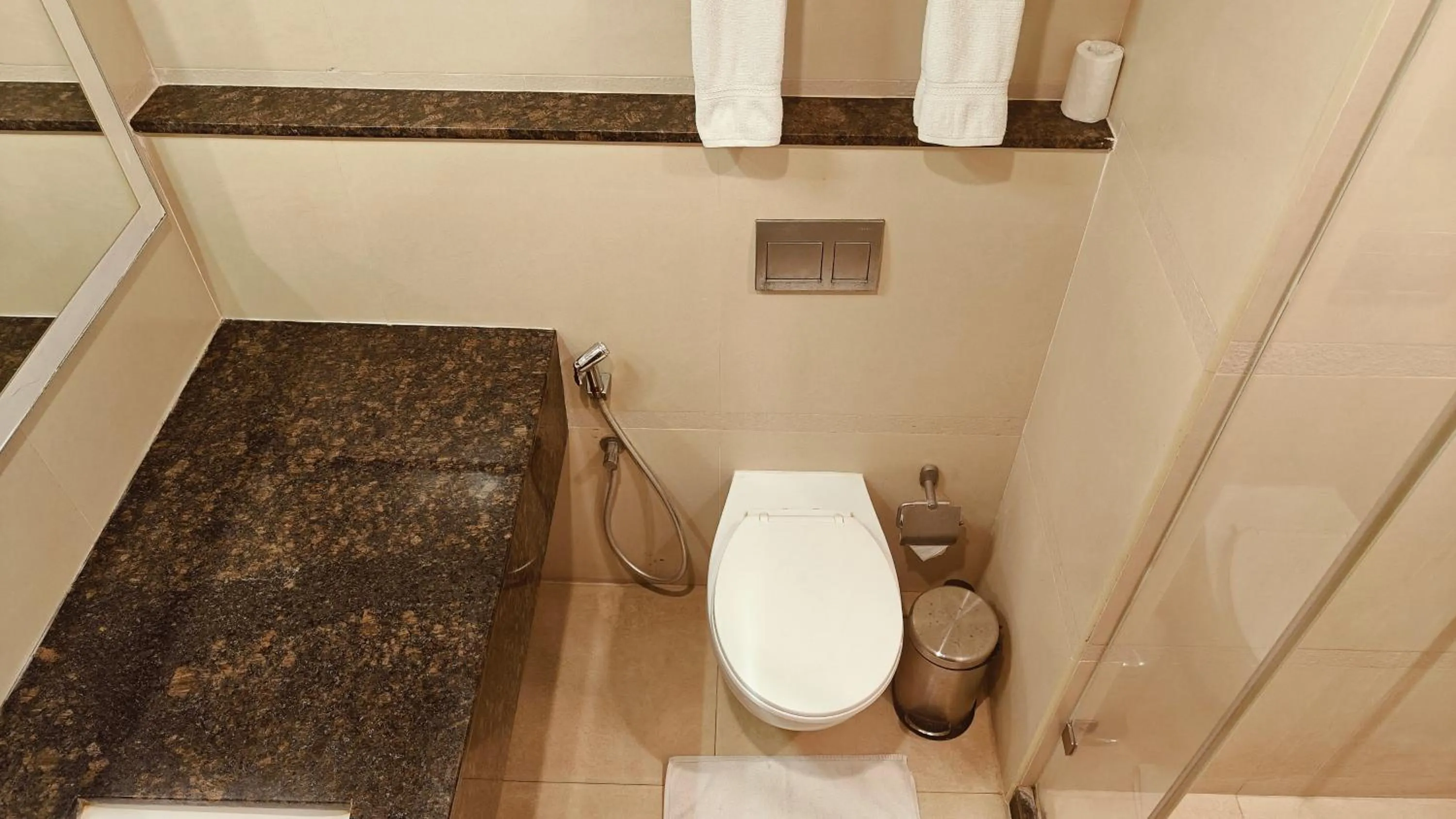 Toilet in Khanna Fiesta - A Bergamont Hotel, Vellore