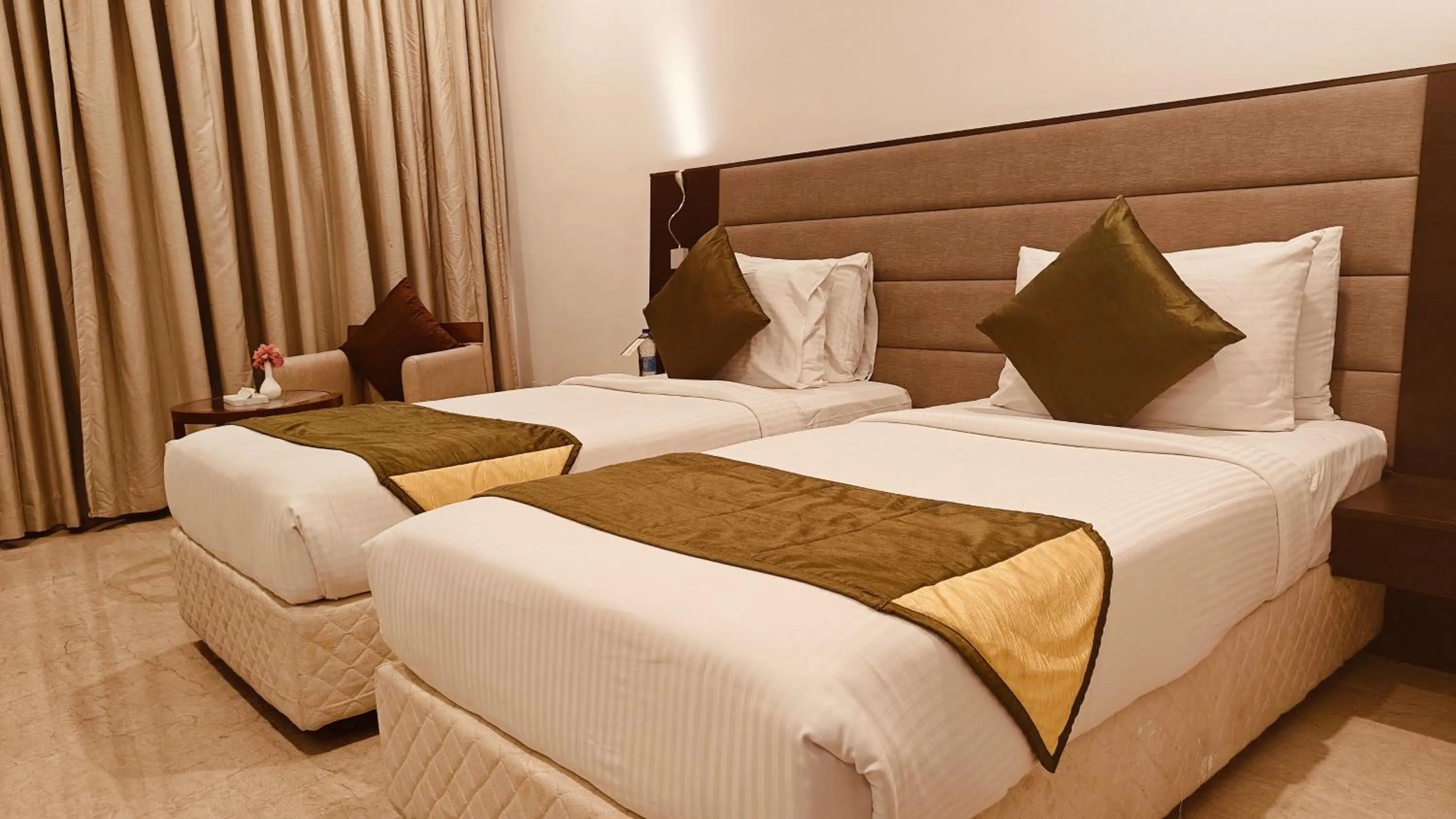 Bed in Khanna Fiesta - A Bergamont Hotel, Vellore