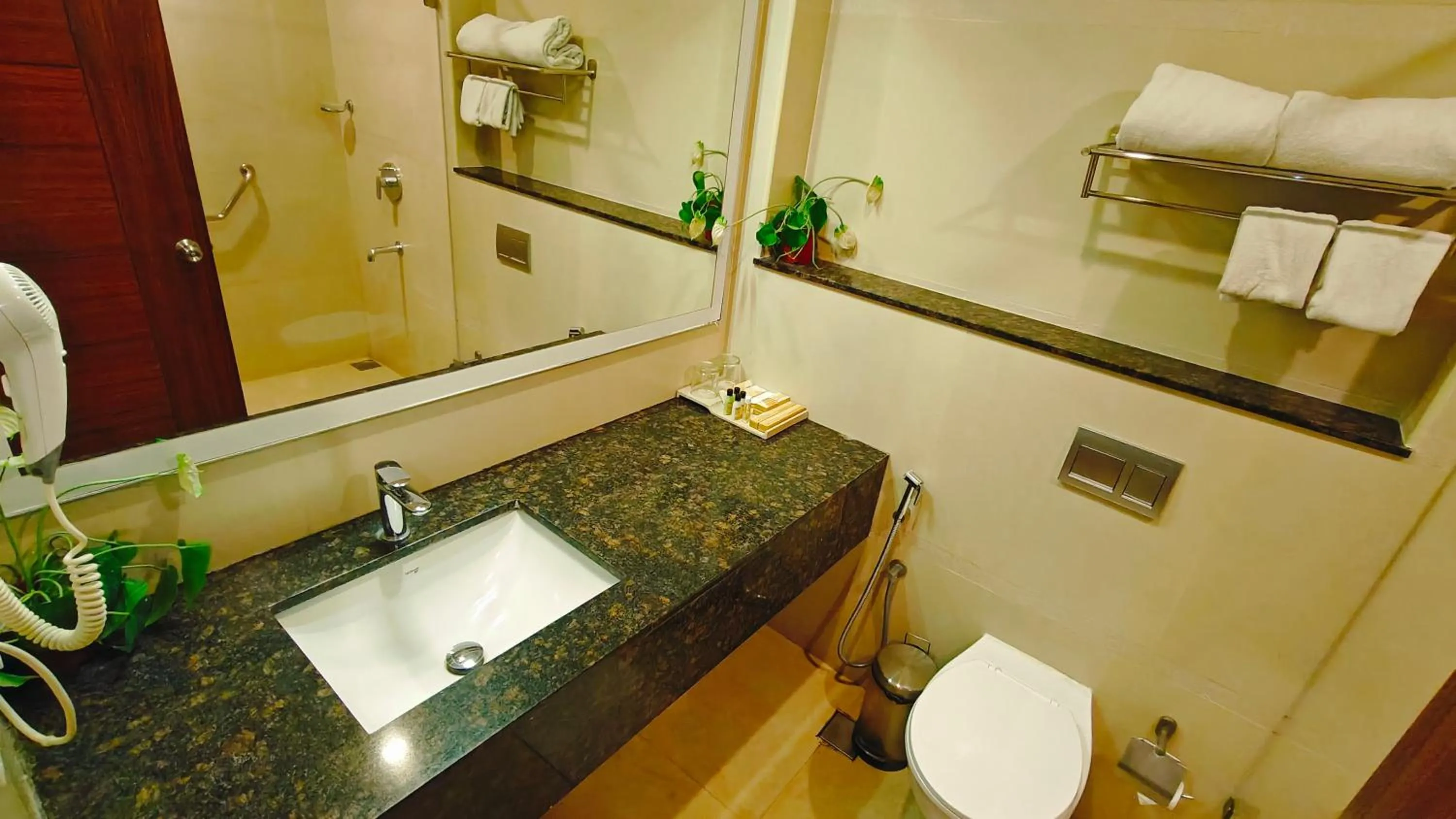 Shower in Khanna Fiesta - A Bergamont Hotel, Vellore