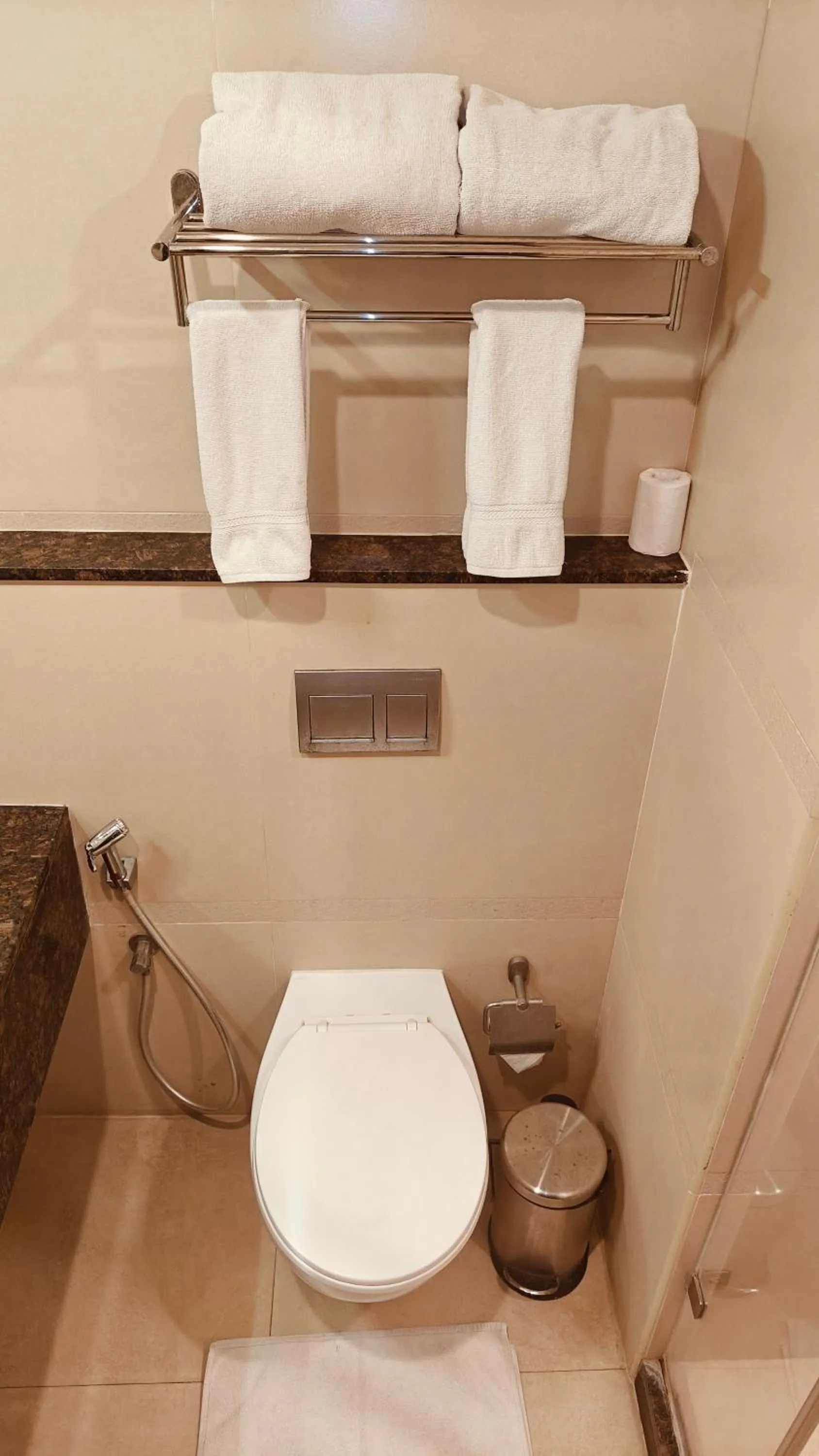 Toilet in Khanna Fiesta - A Bergamont Hotel, Vellore