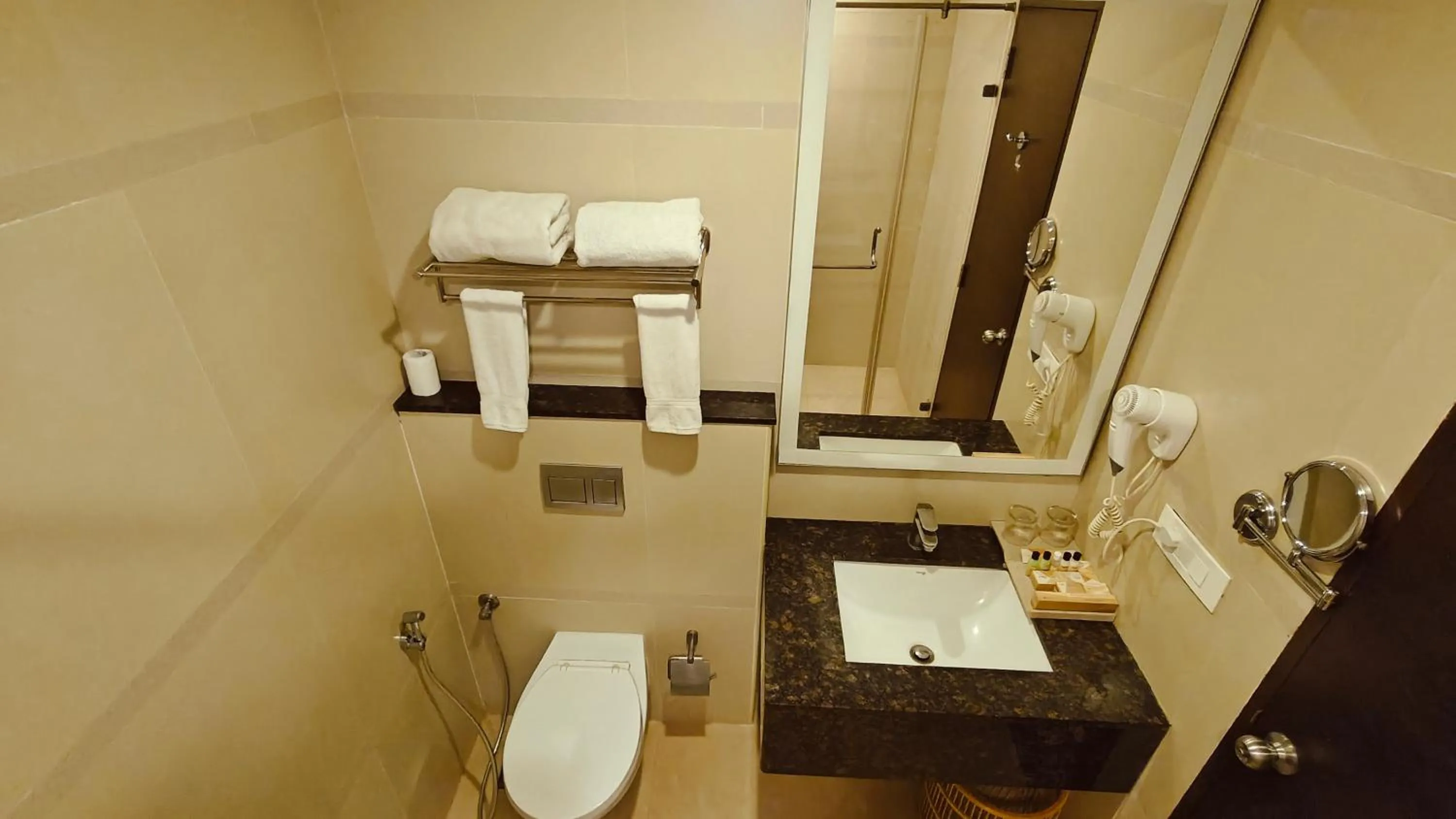 Toilet in Khanna Fiesta - A Bergamont Hotel, Vellore