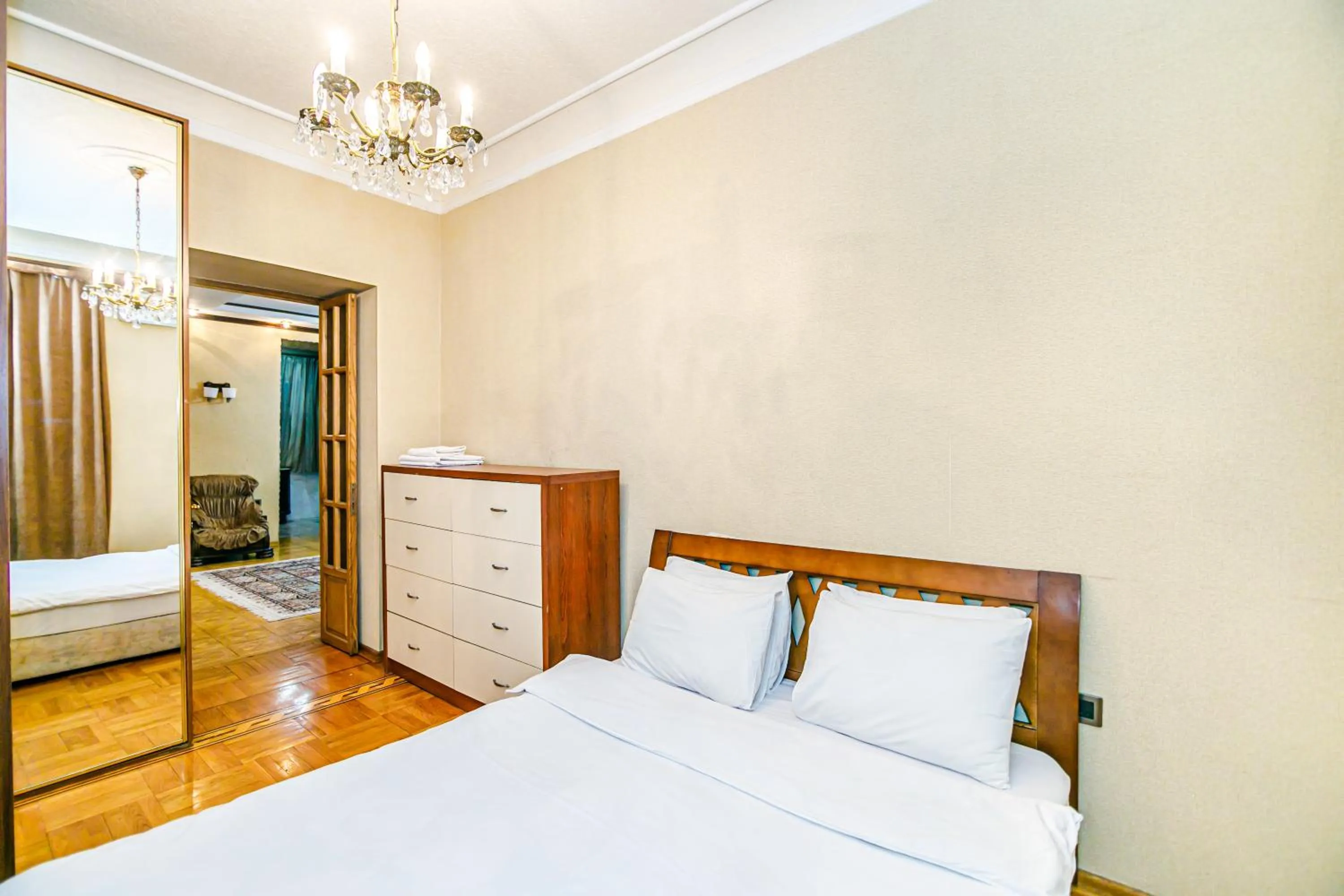 Bedroom in Monolit Apartment