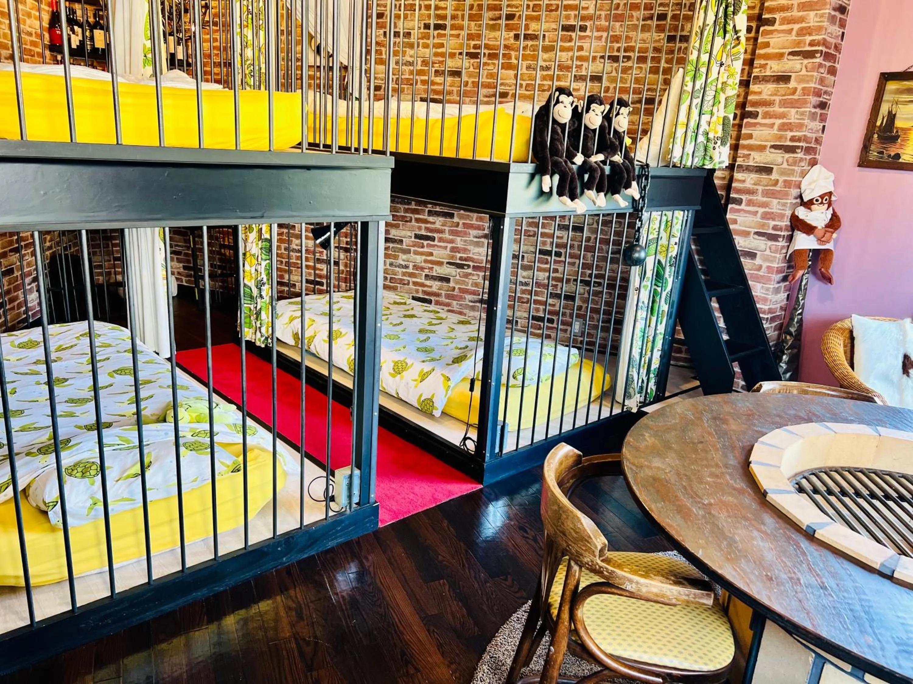 Bedroom, Bed in Yadoya Lodge