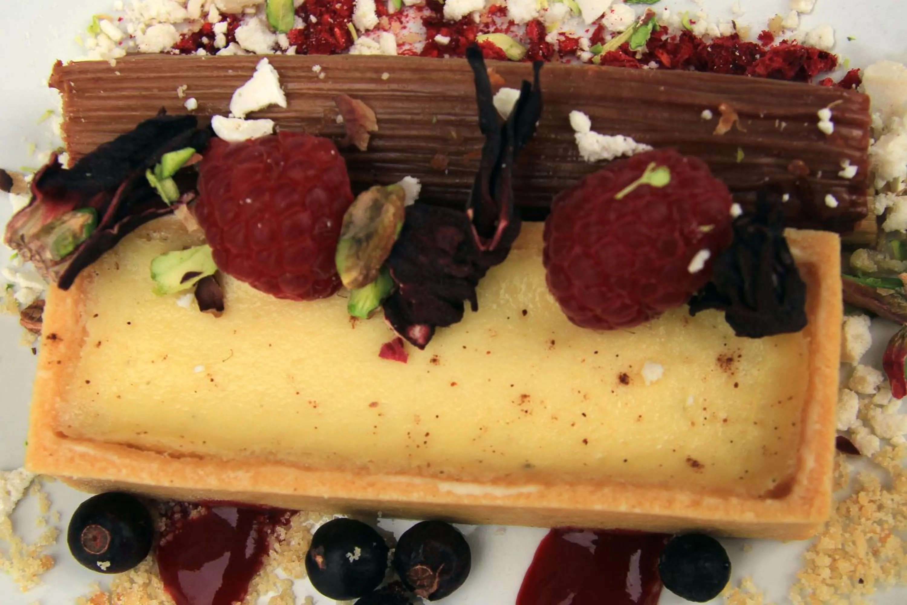 Food close-up in Hazlewood Castle & Spa