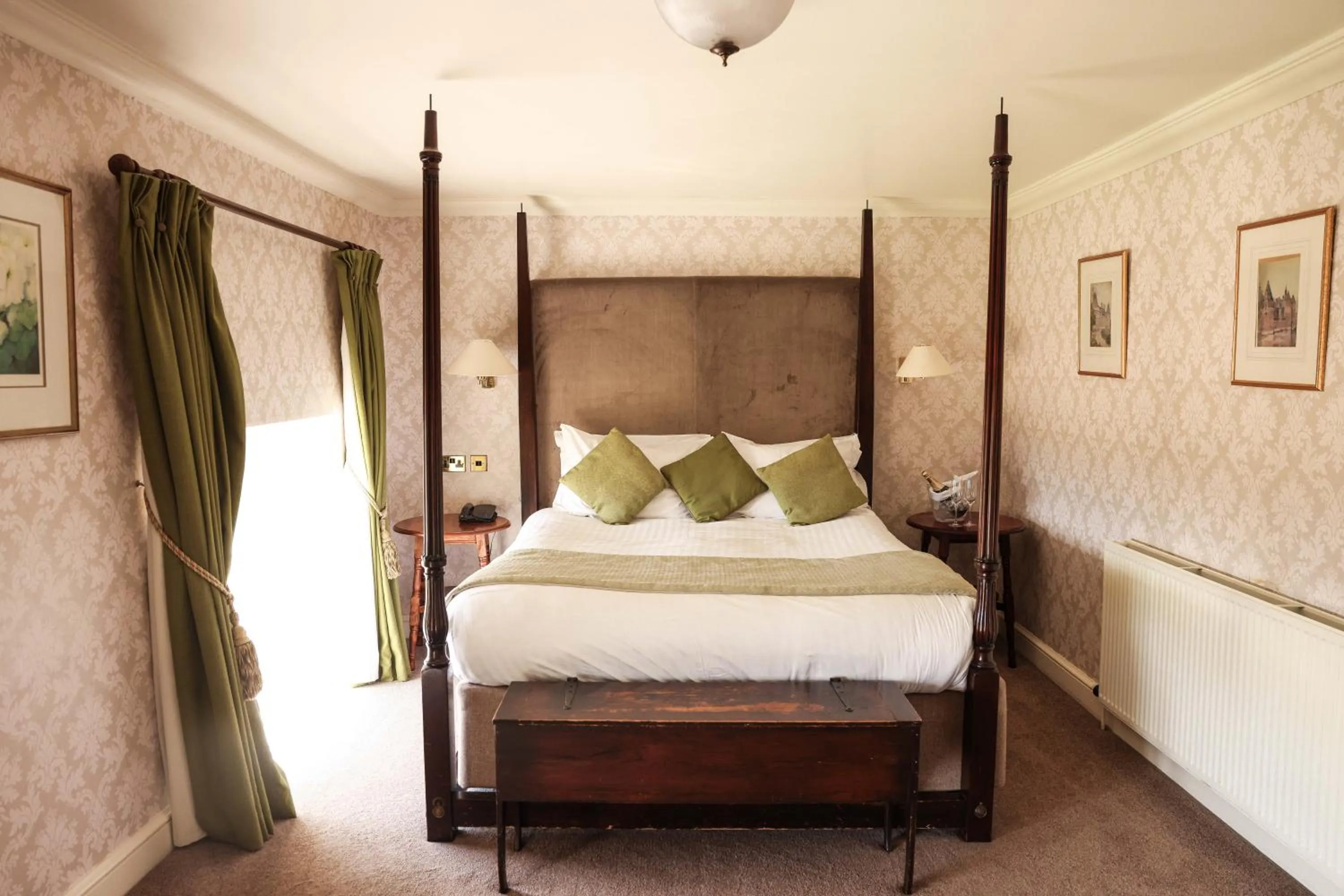 Bedroom, Bed in Hazlewood Castle & Spa