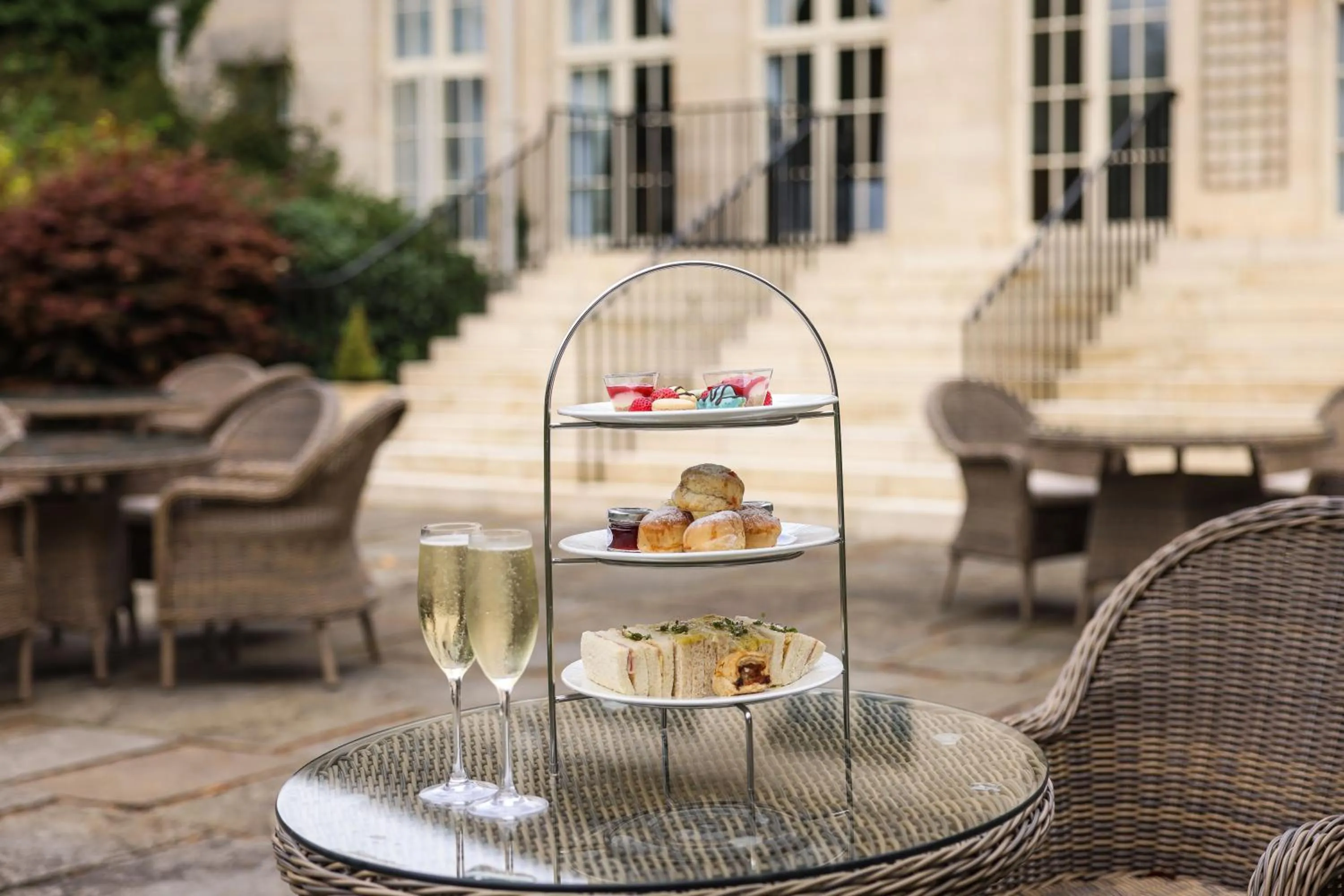 Balcony/Terrace in Hazlewood Castle & Spa