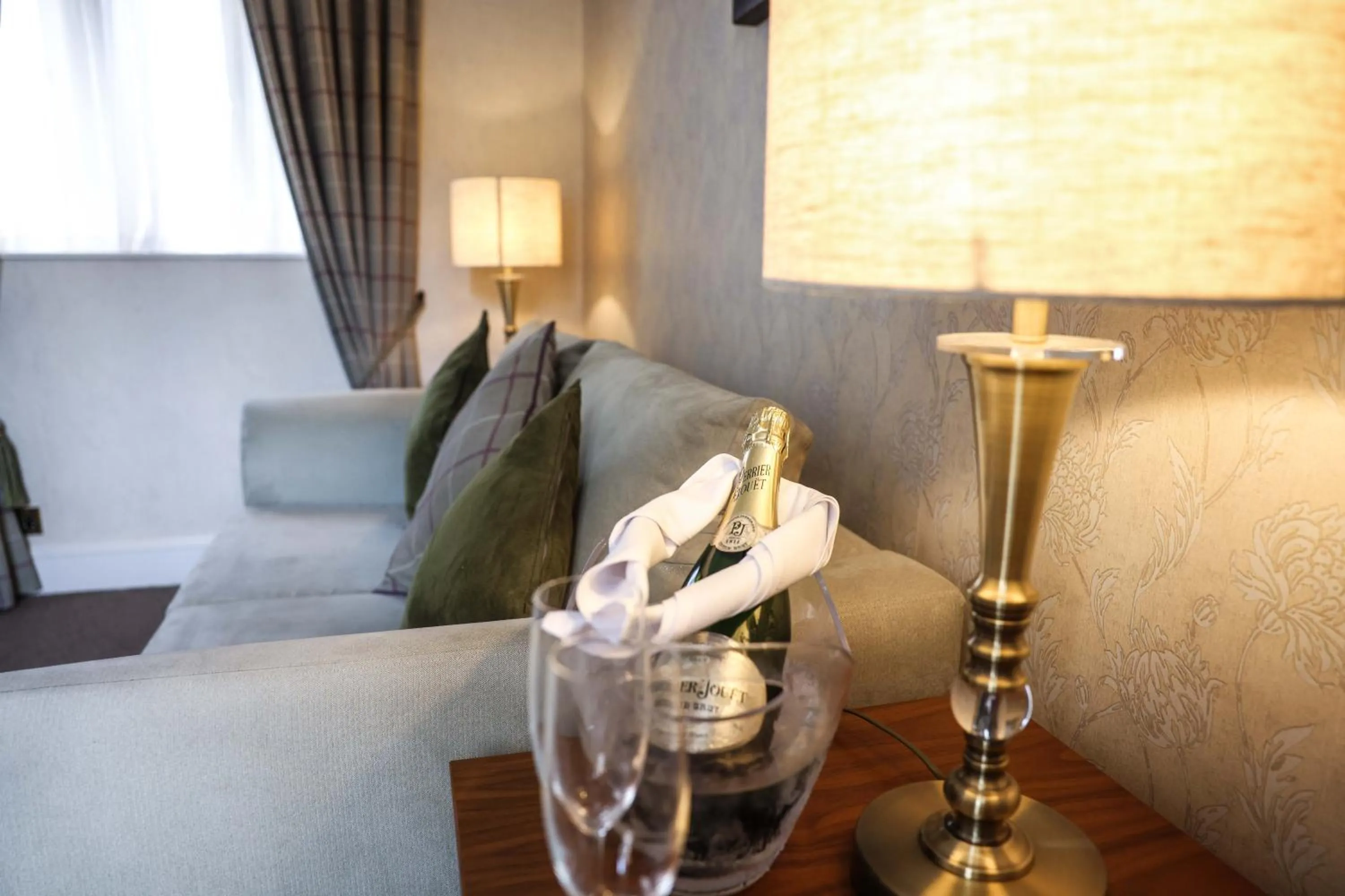 Seating area in Hazlewood Castle & Spa