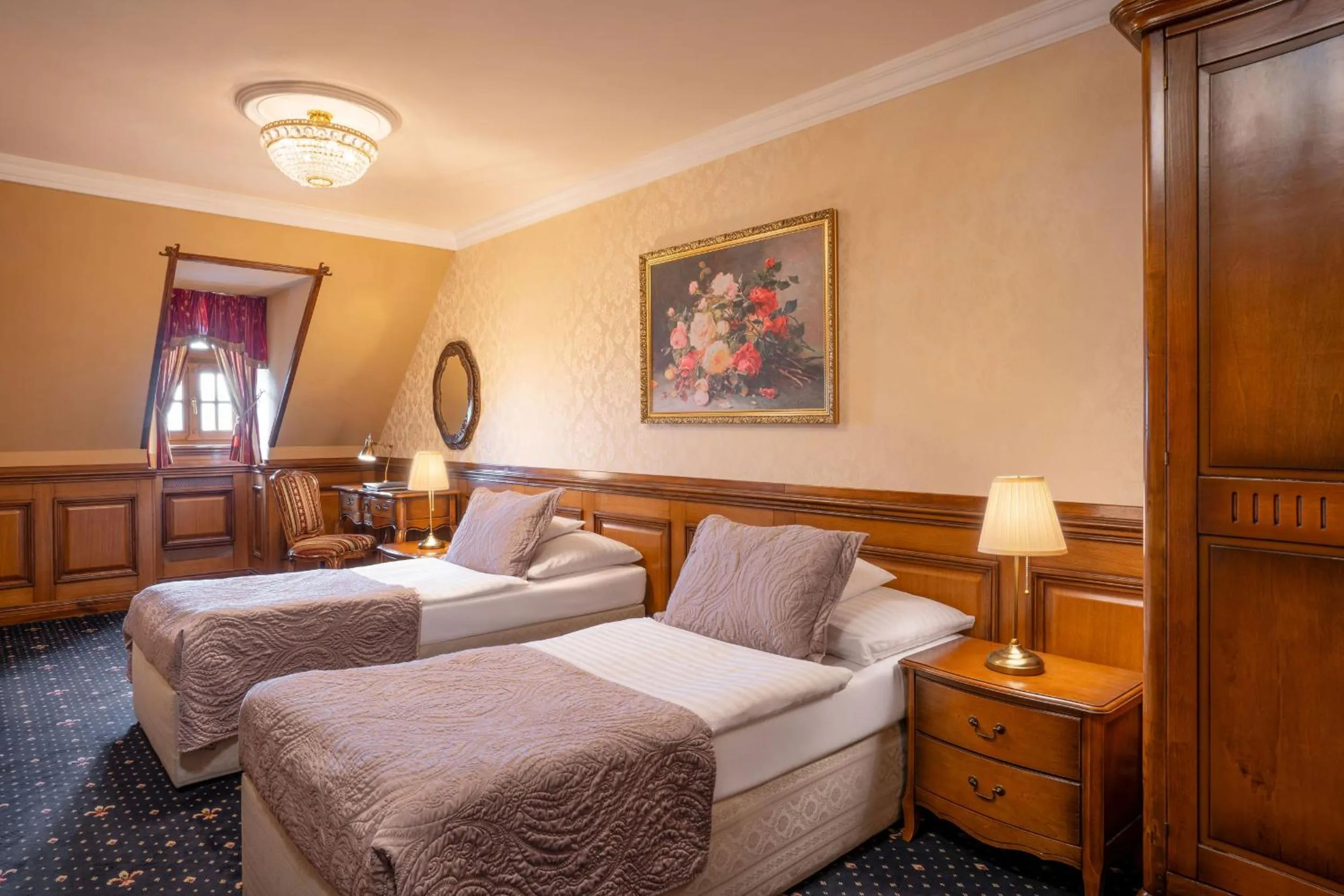 Photo of the whole room, Bed in Galicia Nueva, castle hotel