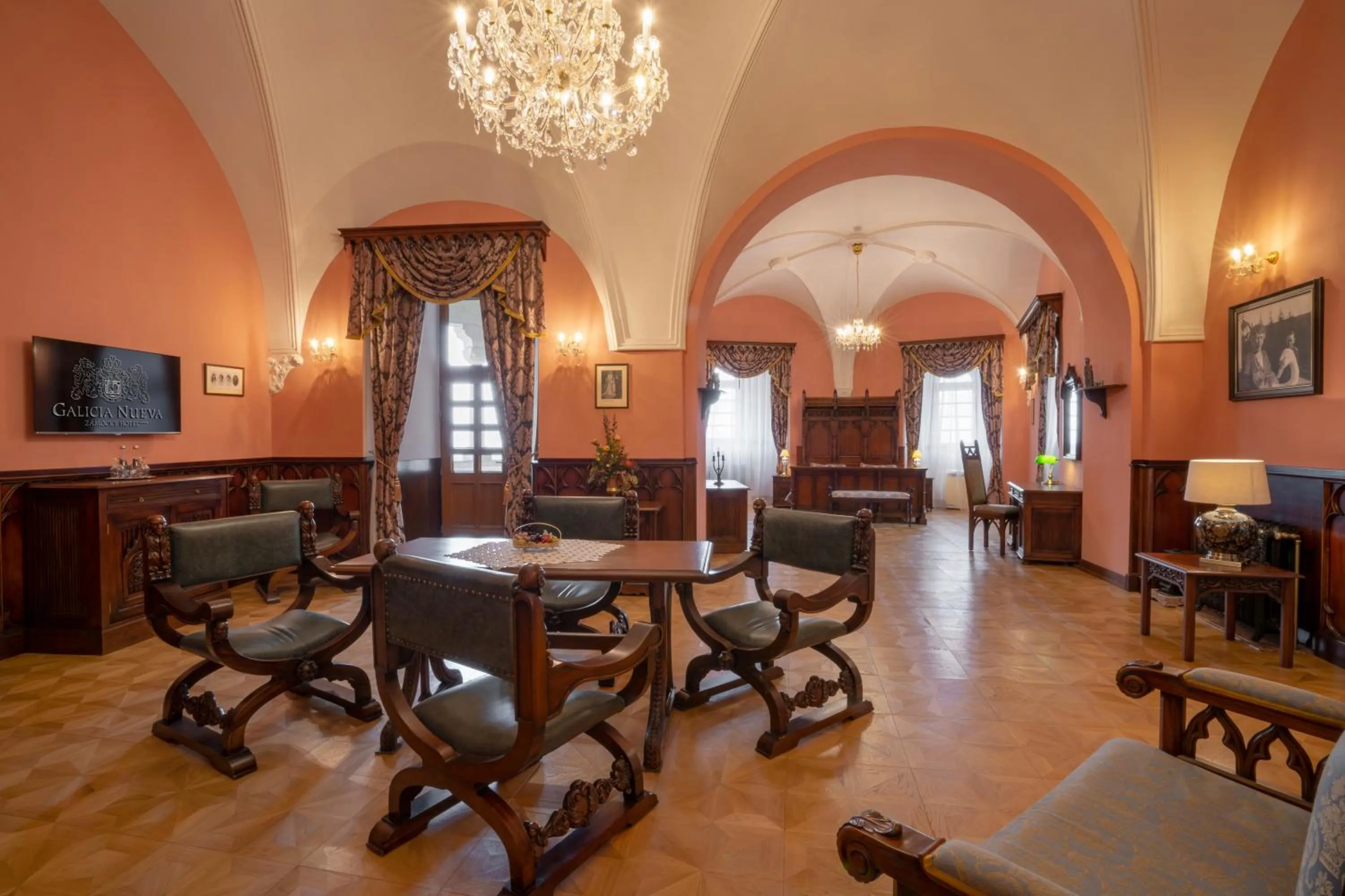 View (from property/room) in Galicia Nueva, castle hotel