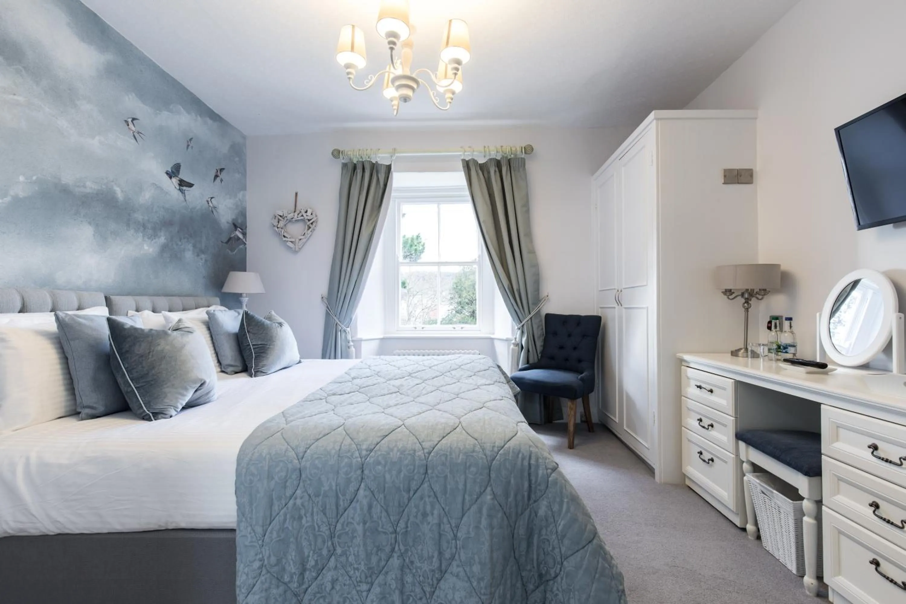 Bed in The Mount Pleasant Hotel