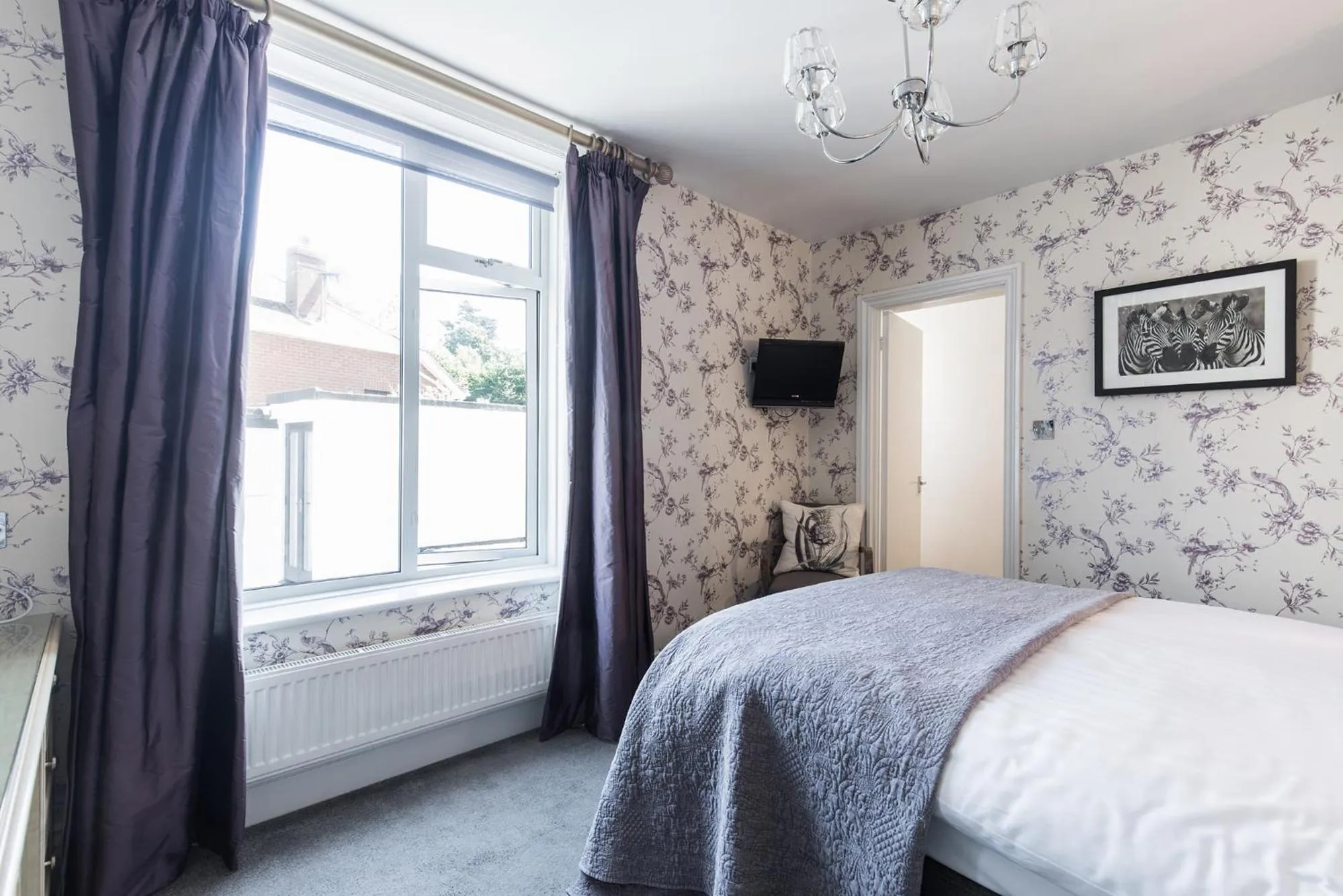 Bed in The Mount Pleasant Hotel