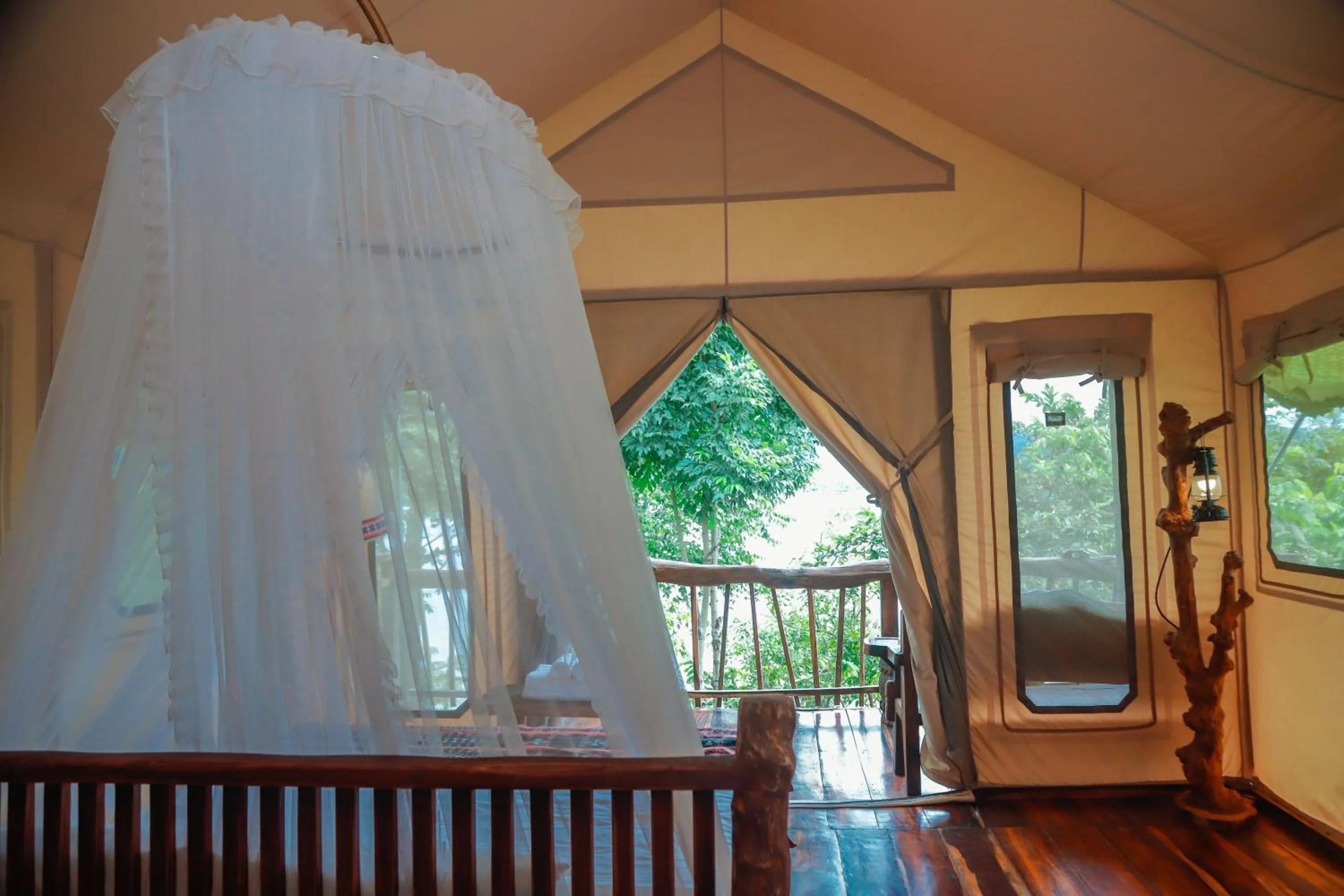 Bedroom in Lak Tented Camp