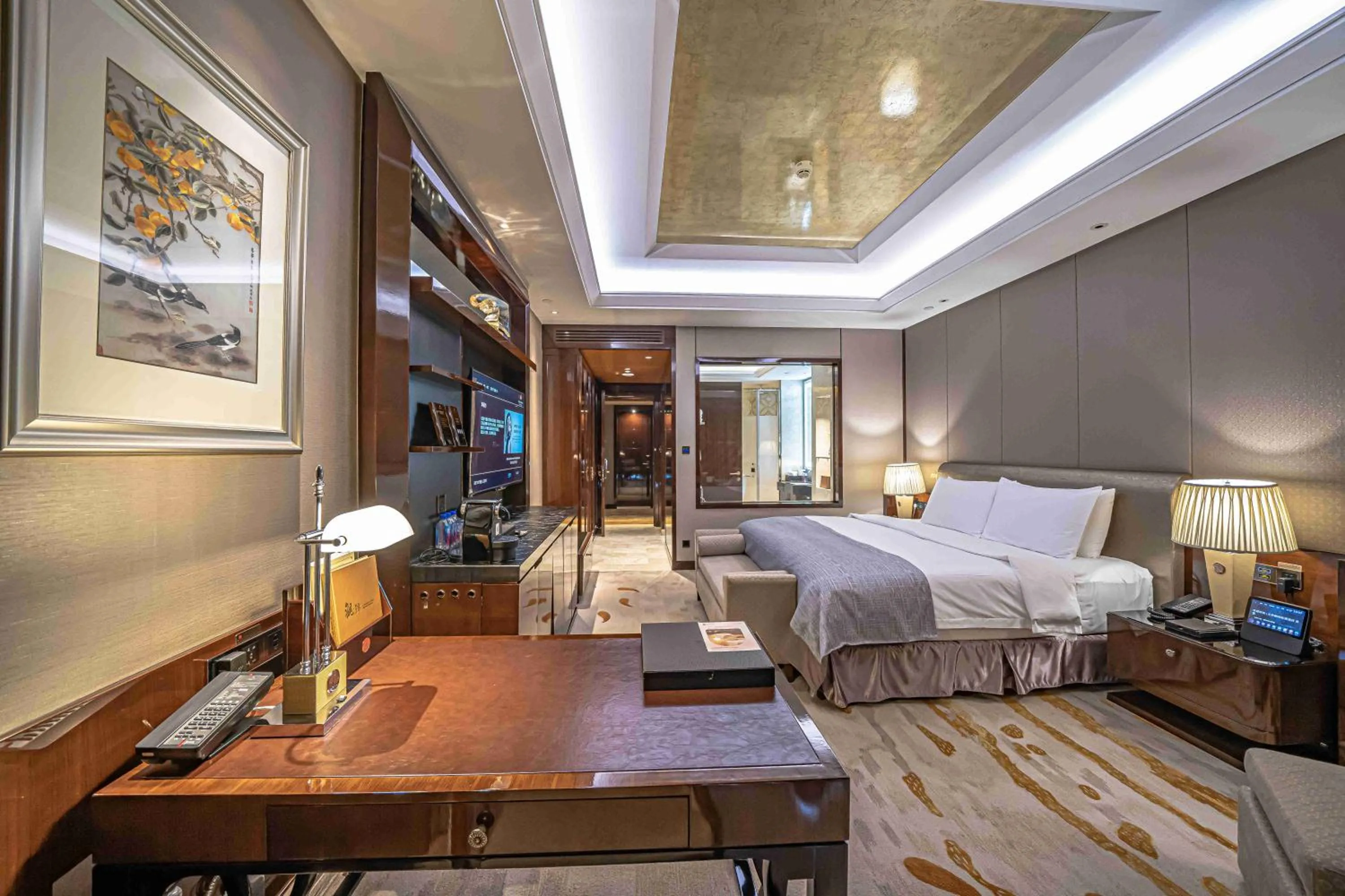 Bed in Zhaolin Grand Hotel