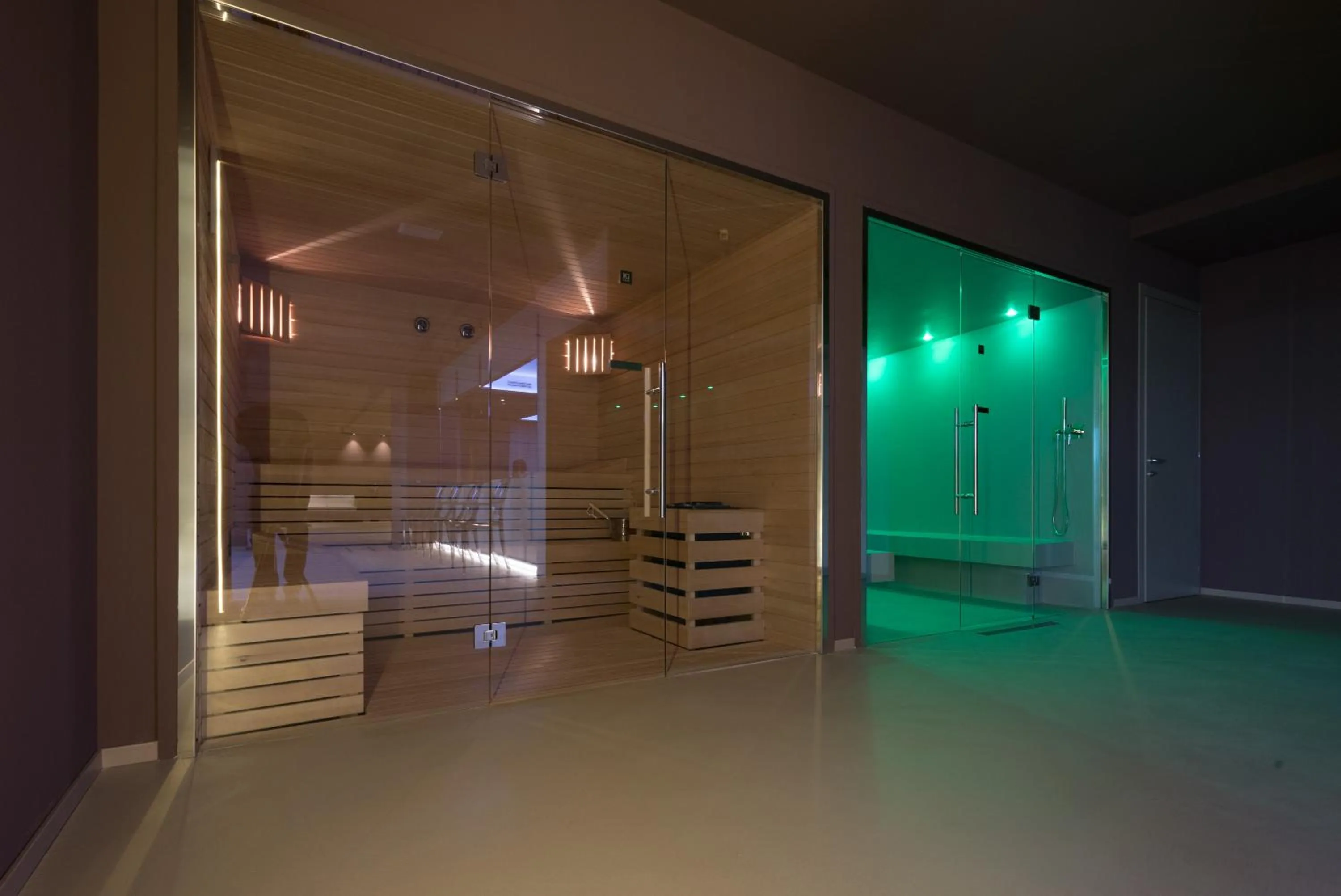 Sauna in Villa Anitori Prestige Relais & Spa