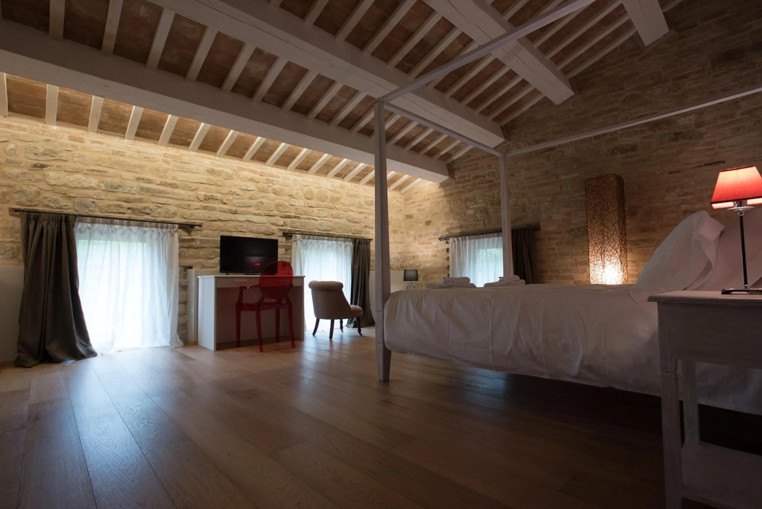 Bedroom, Bed in Villa Anitori Prestige Relais & Spa