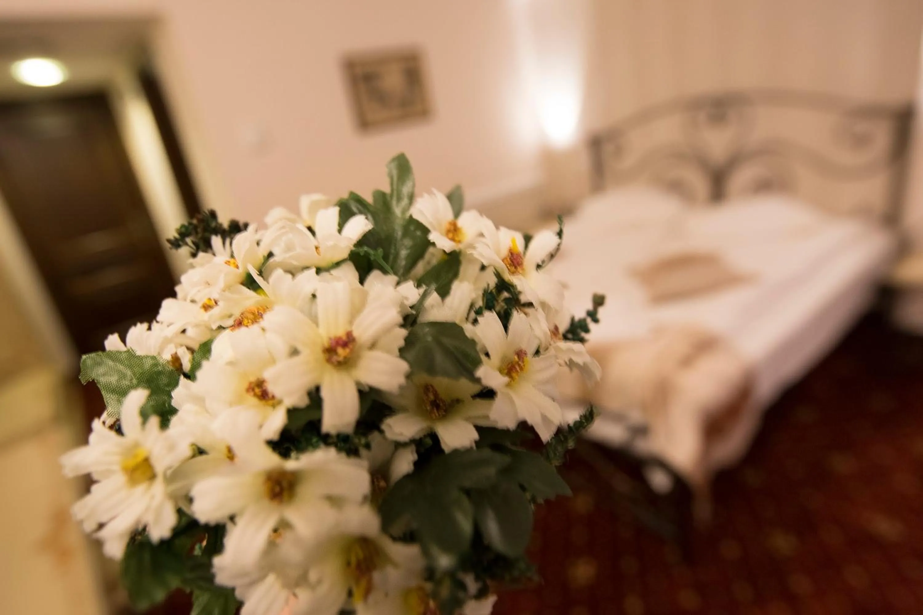 Decorative detail, Bed in Hotel Aviator Boutique